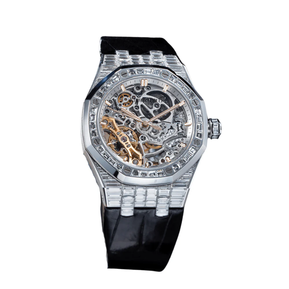Royal Oak 15469BC.ZZ.D001CR.01 'High Jewelry' Double Balance Wheel