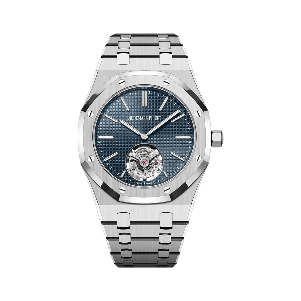 Royal Oak Flying Tourbillon Extra-Thin Steel Blue Dial