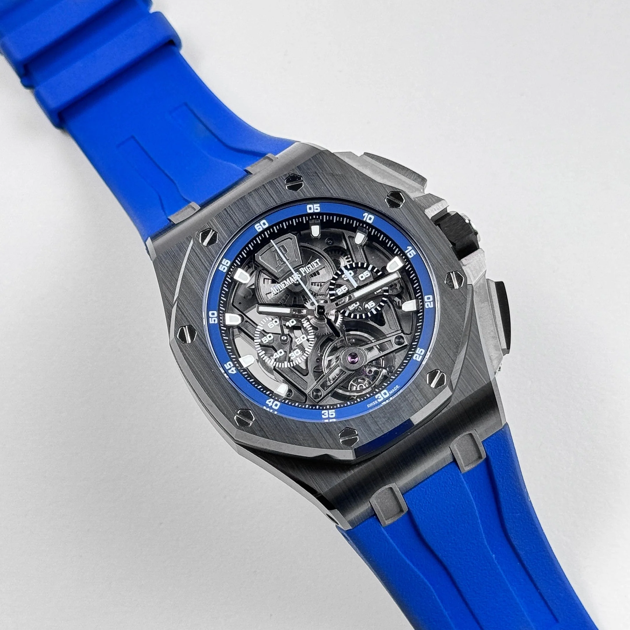 Royal Oak Offshore Tourbillon Chronograph Black Ceramic Openworked Limited Edition (2019) 3 Royal Oak Offshore Tourbillon Chronograph Black Ceramic Openworked Limited Edition (2019) - Image 3