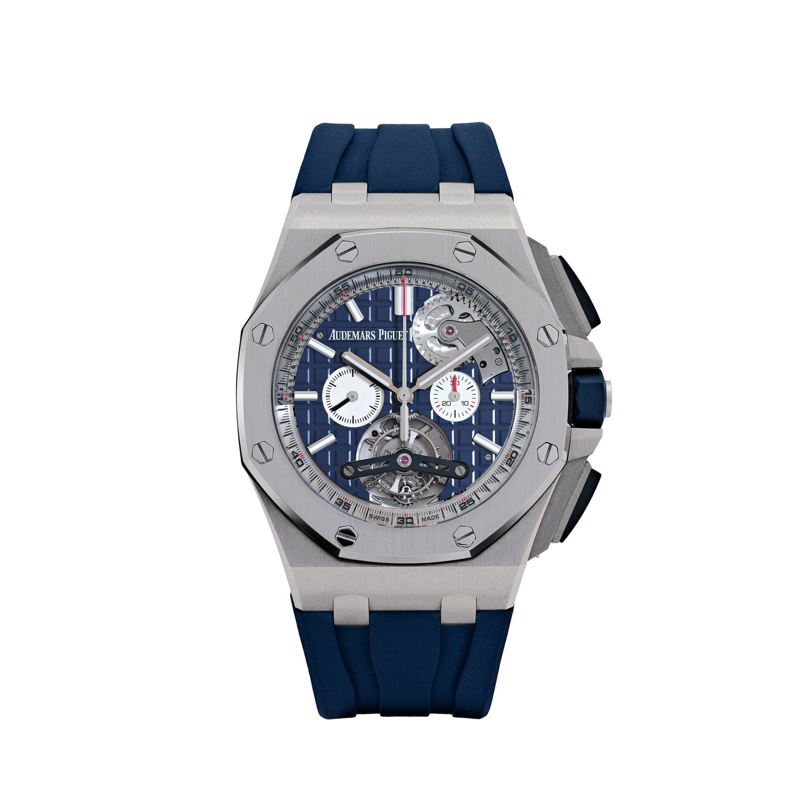 Royal Oak Offshore Tourbillon Chronograph Steel Blue Dial Limited Edition (2017)