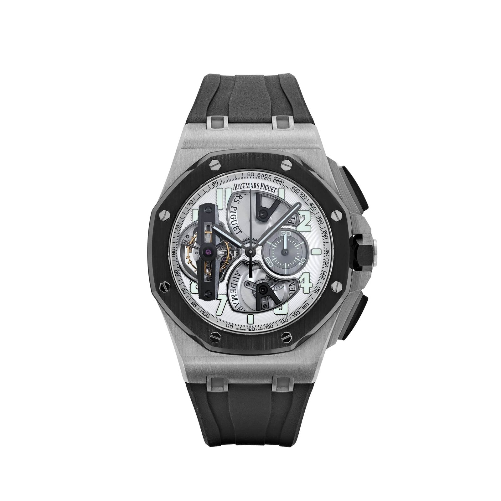 Royal Oak Offshore Tourbillon Chronograph Titanium Openworked Limited Edition (2015)