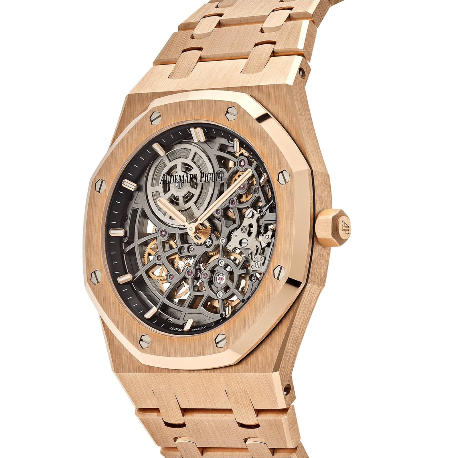 Royal Oak Openworked 'Jumbo' Extra-Thin Rose Gold 2 Royal Oak Openworked 'Jumbo' Extra-Thin Rose Gold - Image 2