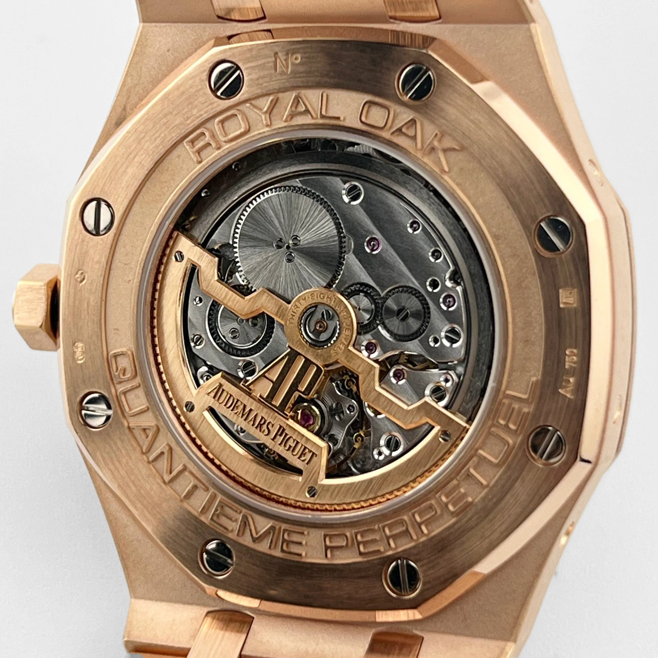 Royal Oak Perpetual Calendar Rose Gold Silver Dial (2021) 3 Royal Oak Perpetual Calendar Rose Gold Silver Dial (2021) - Image 3