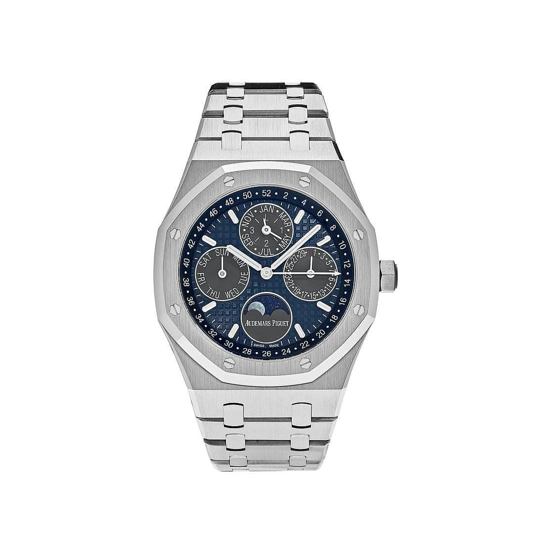 Royal Oak Perpetual Calendar Titanium Blue Dial