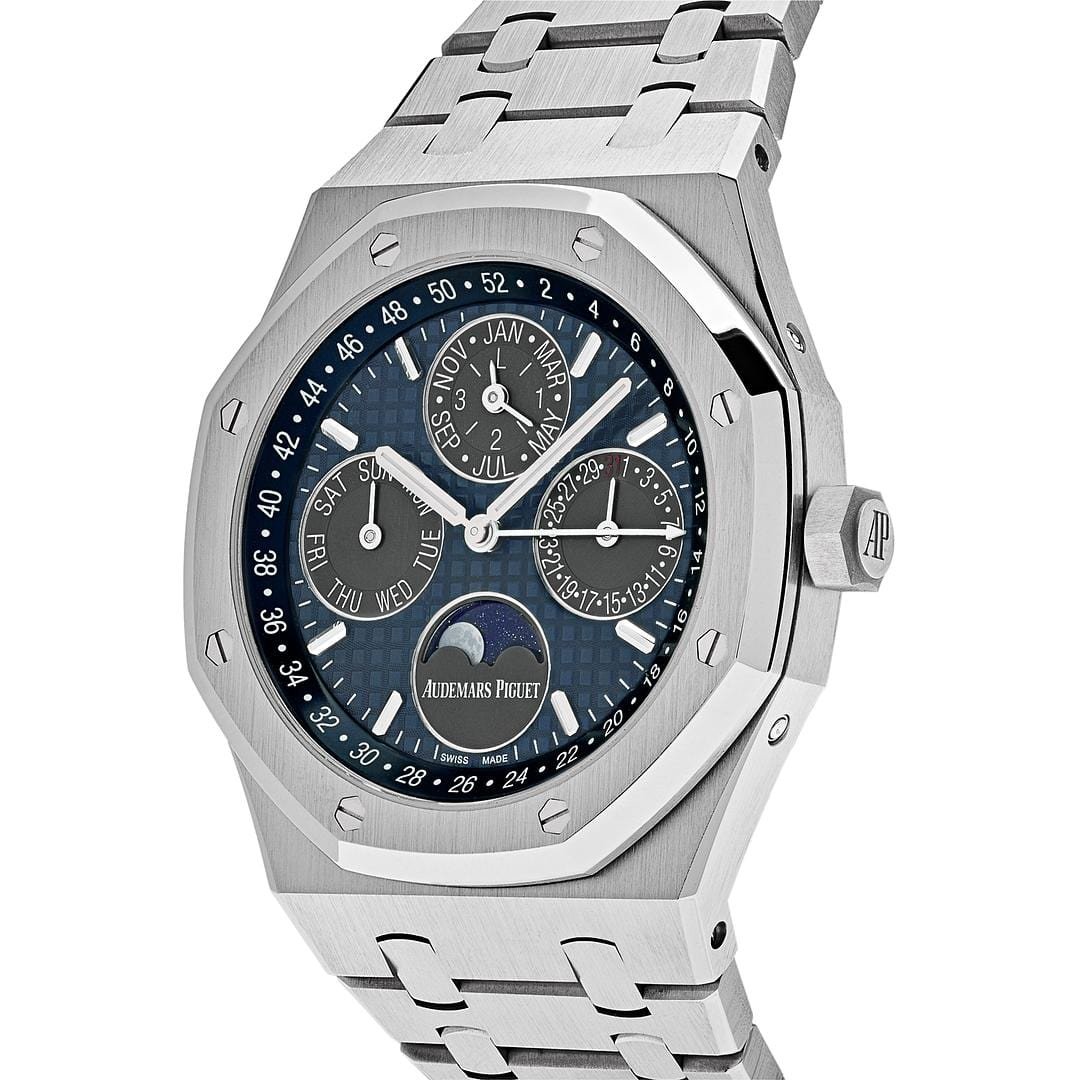 Royal Oak Perpetual Calendar Titanium Blue Dial 3 Royal Oak Perpetual Calendar Titanium Blue Dial - Image 3