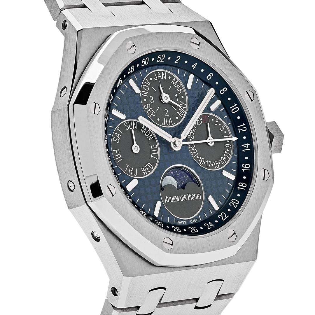 Royal Oak Perpetual Calendar Titanium Blue Dial 4 Royal Oak Perpetual Calendar Titanium Blue Dial - Image 4