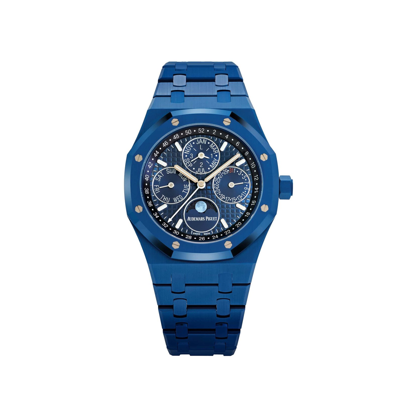 Royal Oak Perpetual Calendar Blue Ceramic