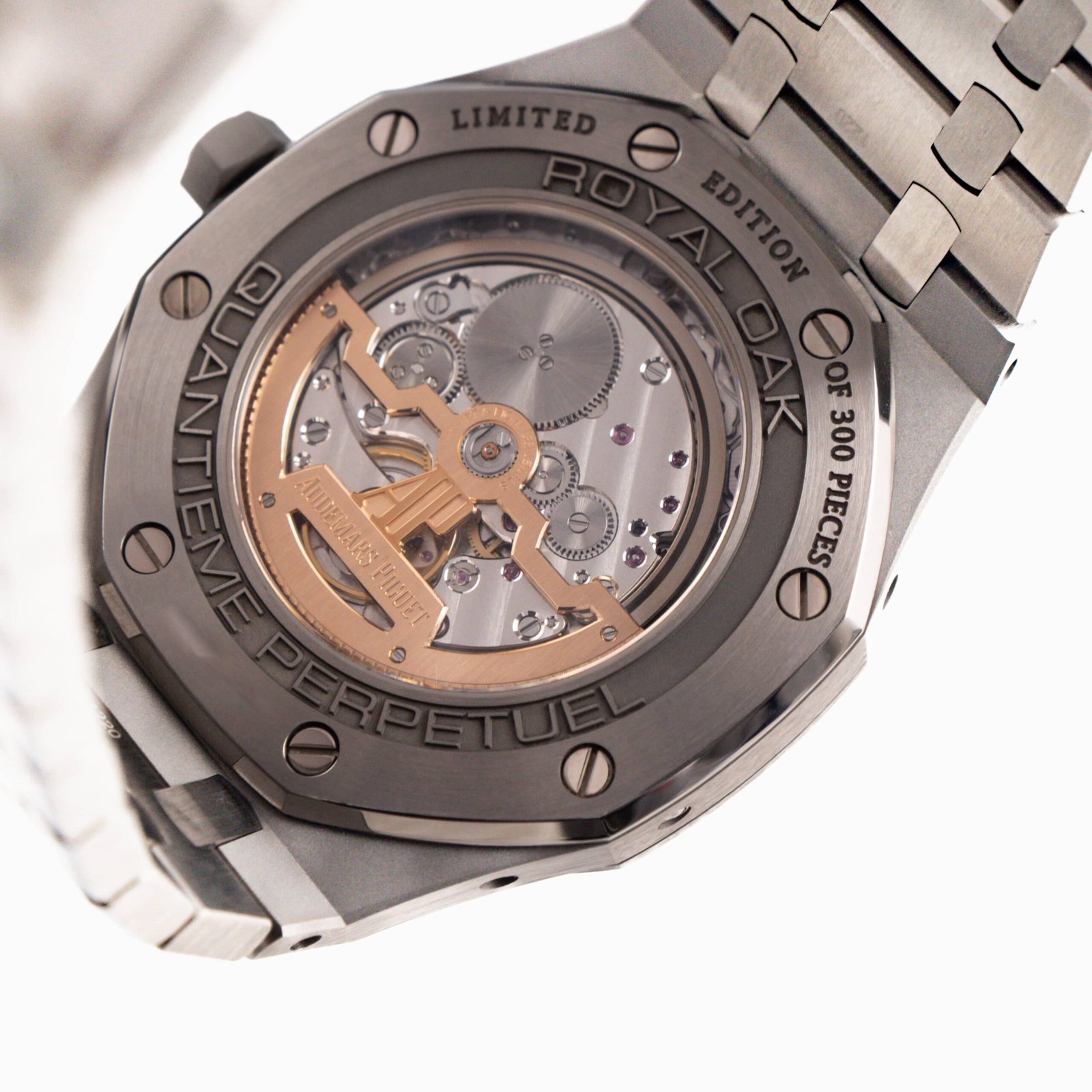 Royal Oak Perpetual Calendar Titanium Salmon Dial Limited Edition 5 Royal Oak Perpetual Calendar Titanium Salmon Dial Limited Edition - Image 5