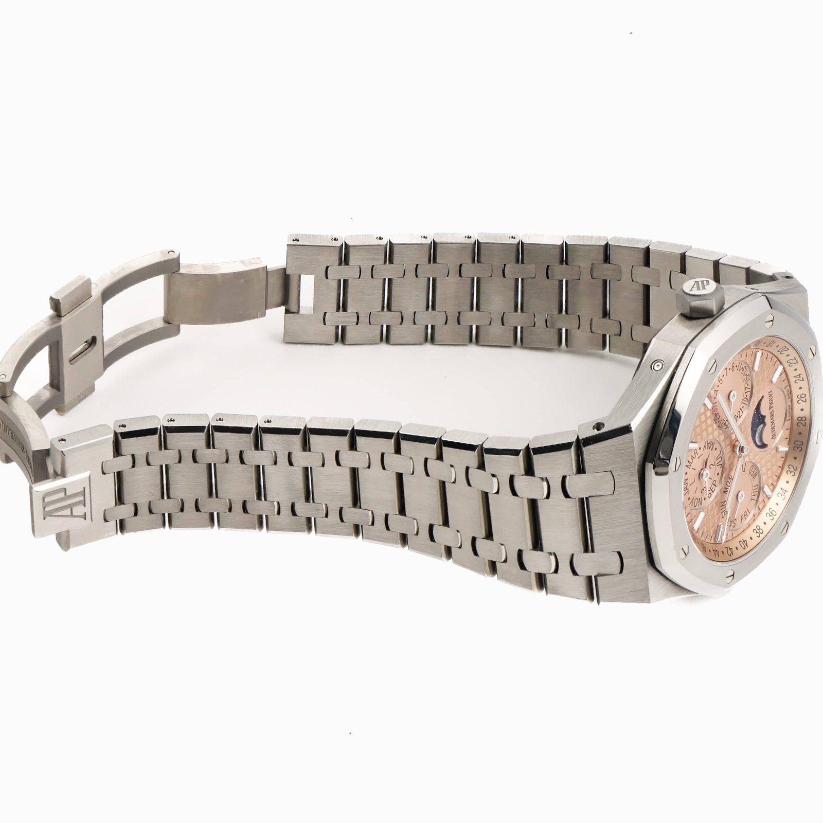 Royal Oak Perpetual Calendar Titanium Salmon Dial Limited Edition 7 Royal Oak Perpetual Calendar Titanium Salmon Dial Limited Edition - Image 7