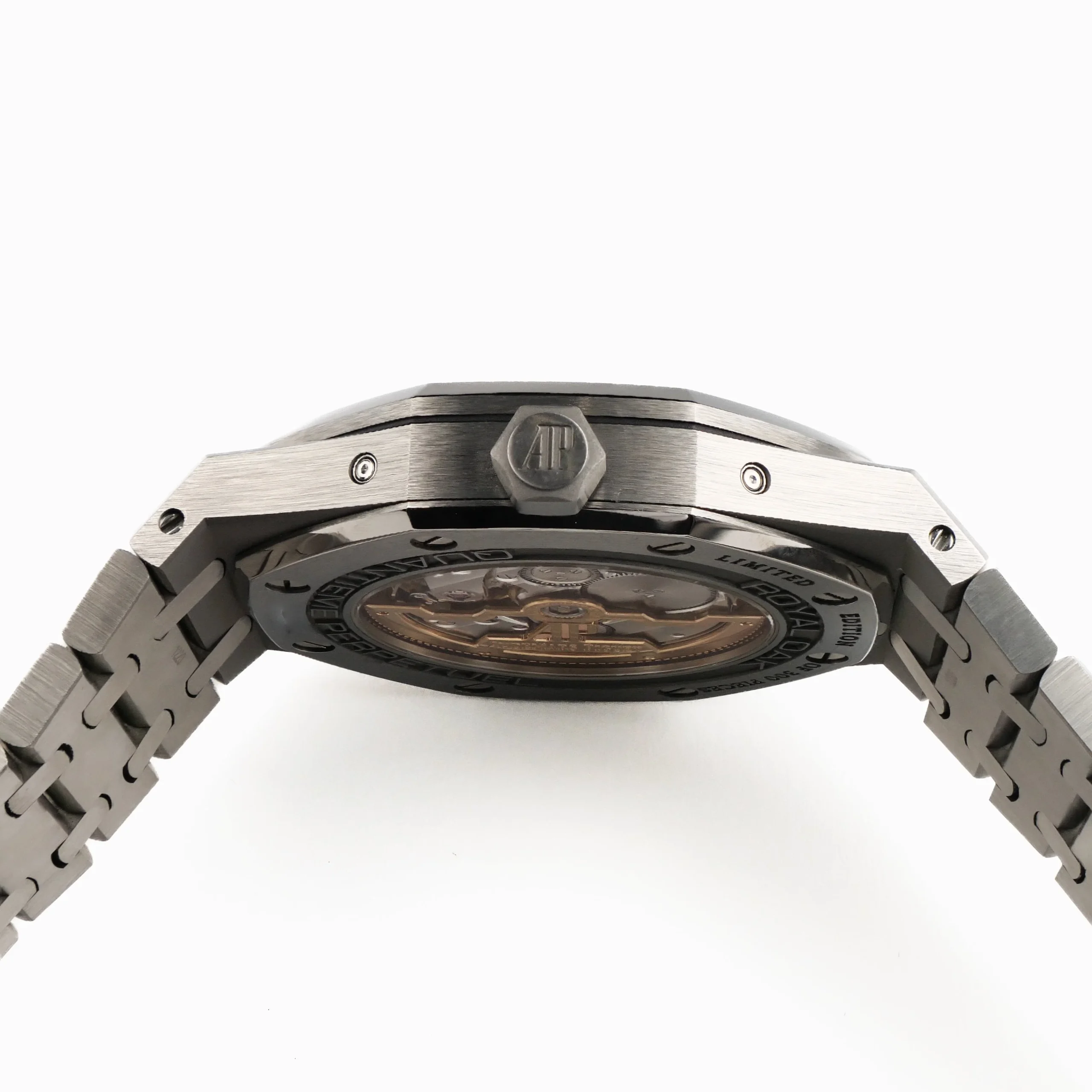 Royal Oak Perpetual Calendar Titanium Salmon Dial Limited Edition 11 Royal Oak Perpetual Calendar Titanium Salmon Dial Limited Edition - Image 11
