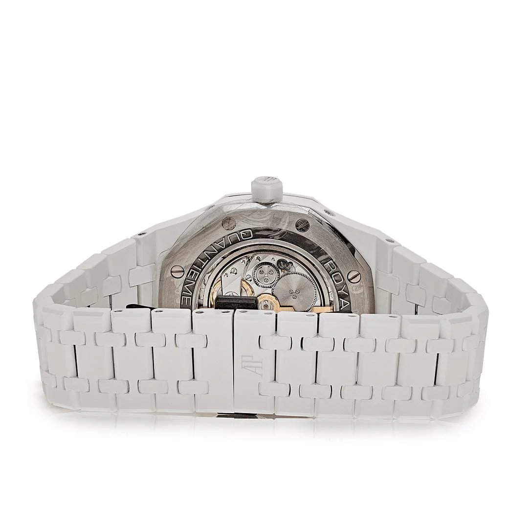 Royal Oak Perpetual Calendar White Ceramic Blue Dial 7 Royal Oak Perpetual Calendar White Ceramic Blue Dial - Image 7