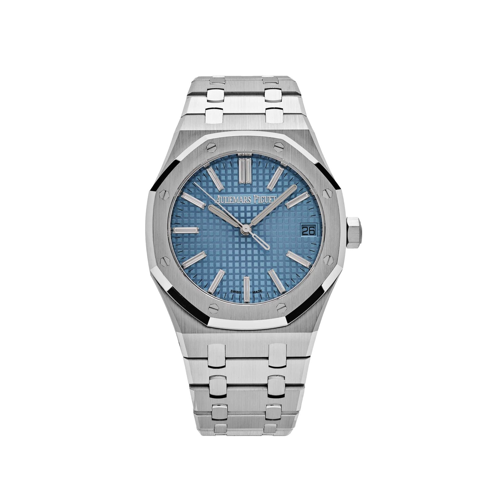 Royal Oak White Gold Blue Baguette Dial Limited Edition of 100