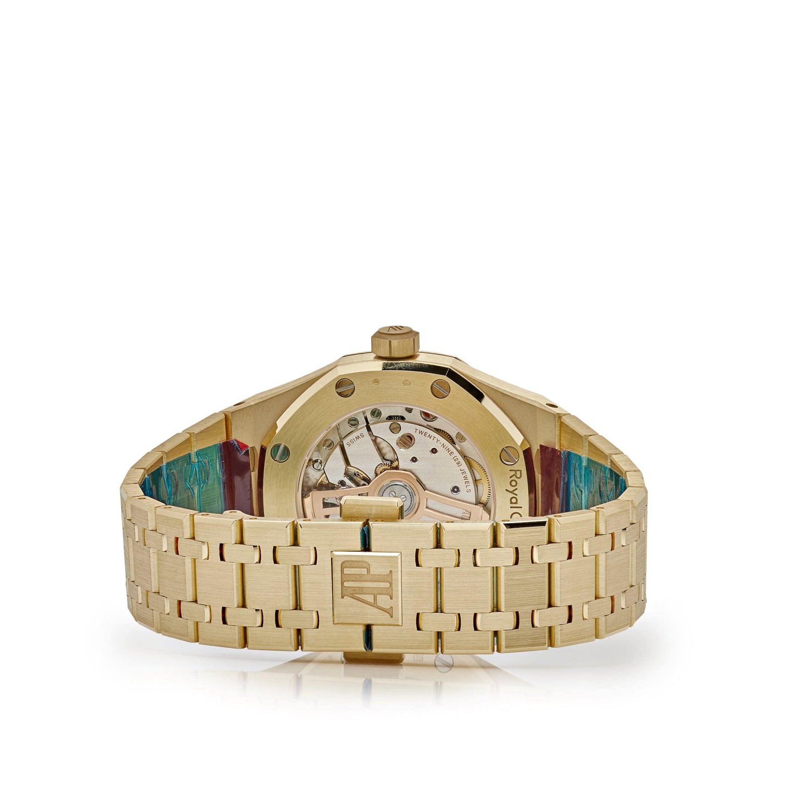 Royal Oak Selfwinding Yellow Gold Blue Turquoise Dial 3 Royal Oak Selfwinding Yellow Gold Blue Turquoise Dial - Image 3