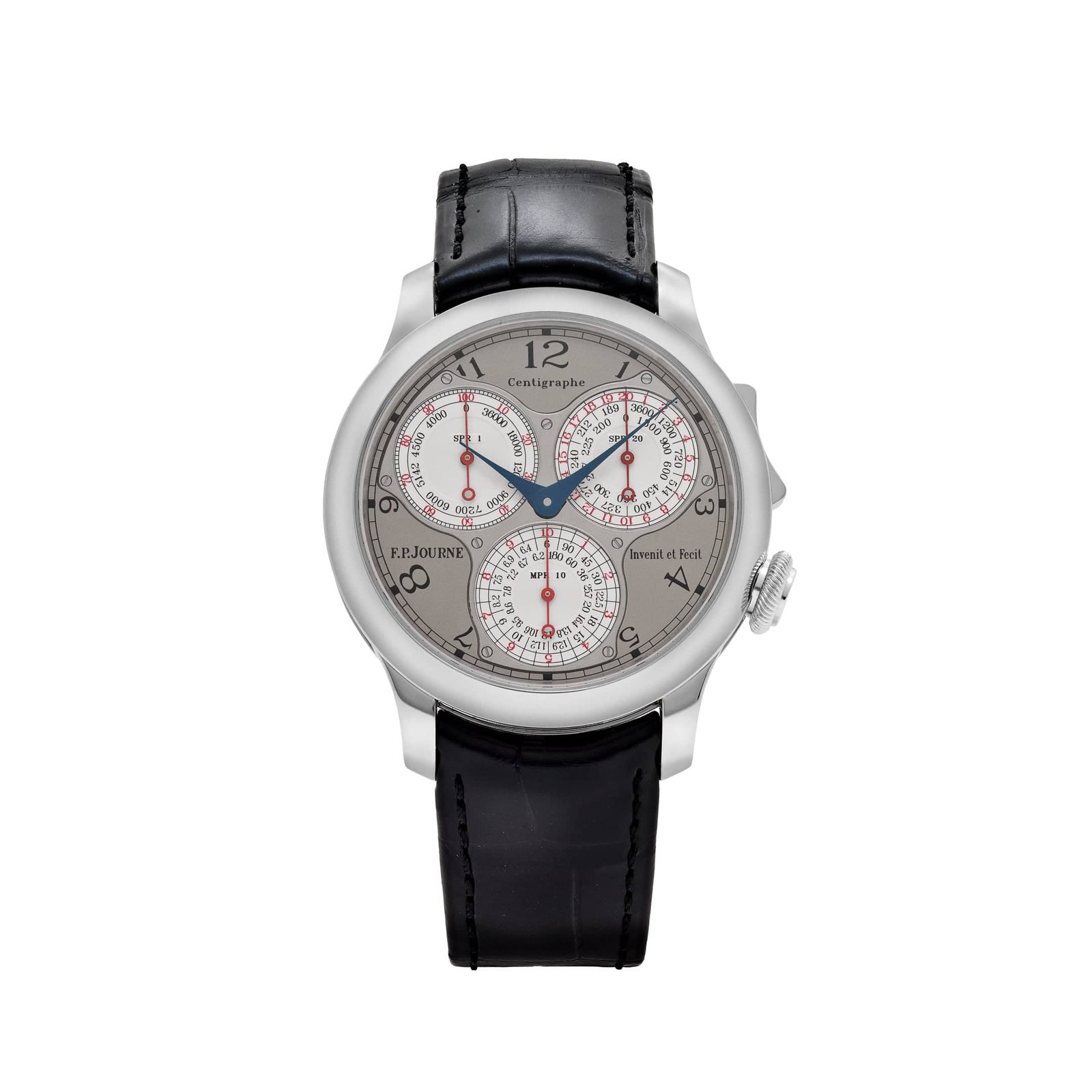 Centigraphe Souverain Ref. CT Platinum Grey Dial