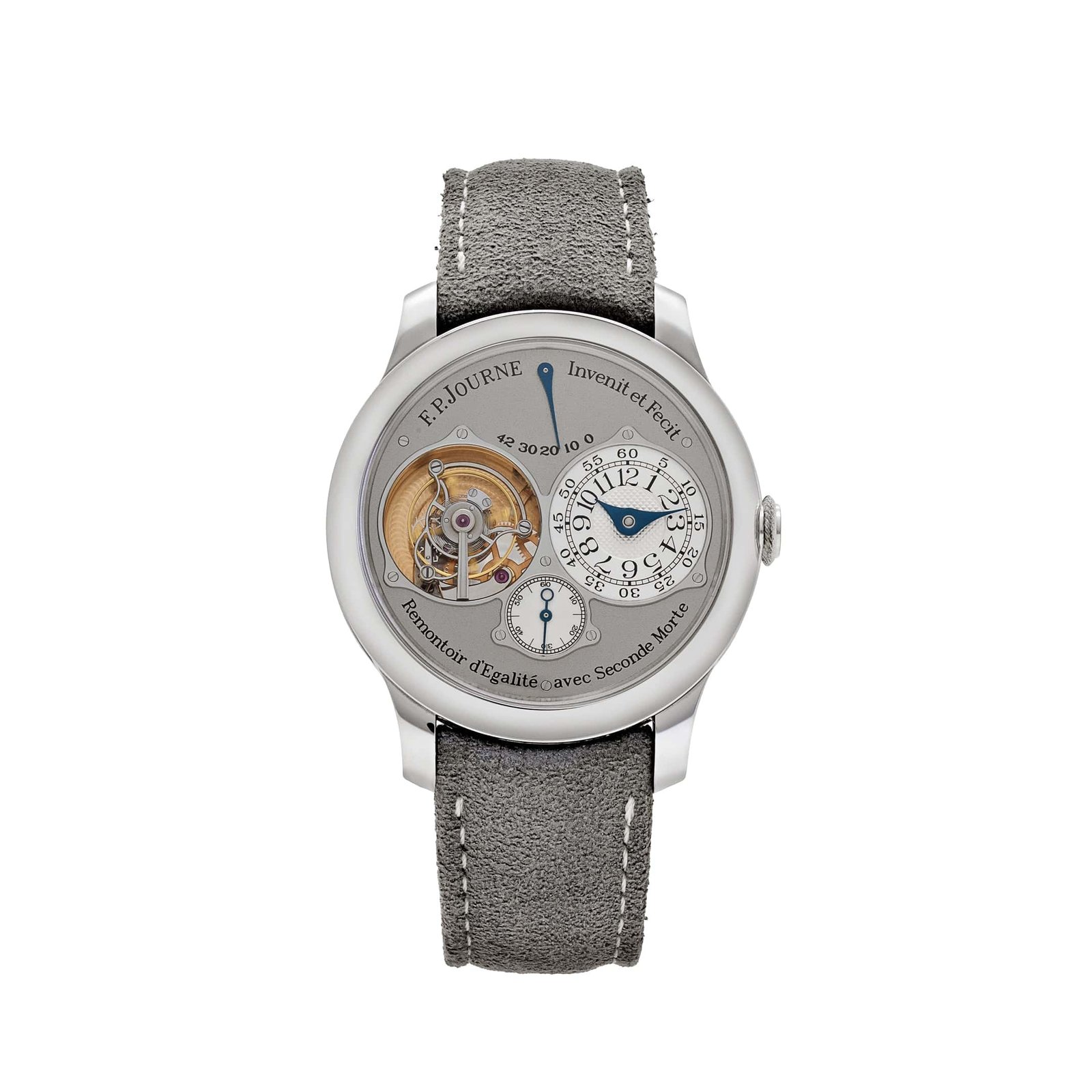 Tourbillon Souverain Ref. TN Platinum Grey Dial