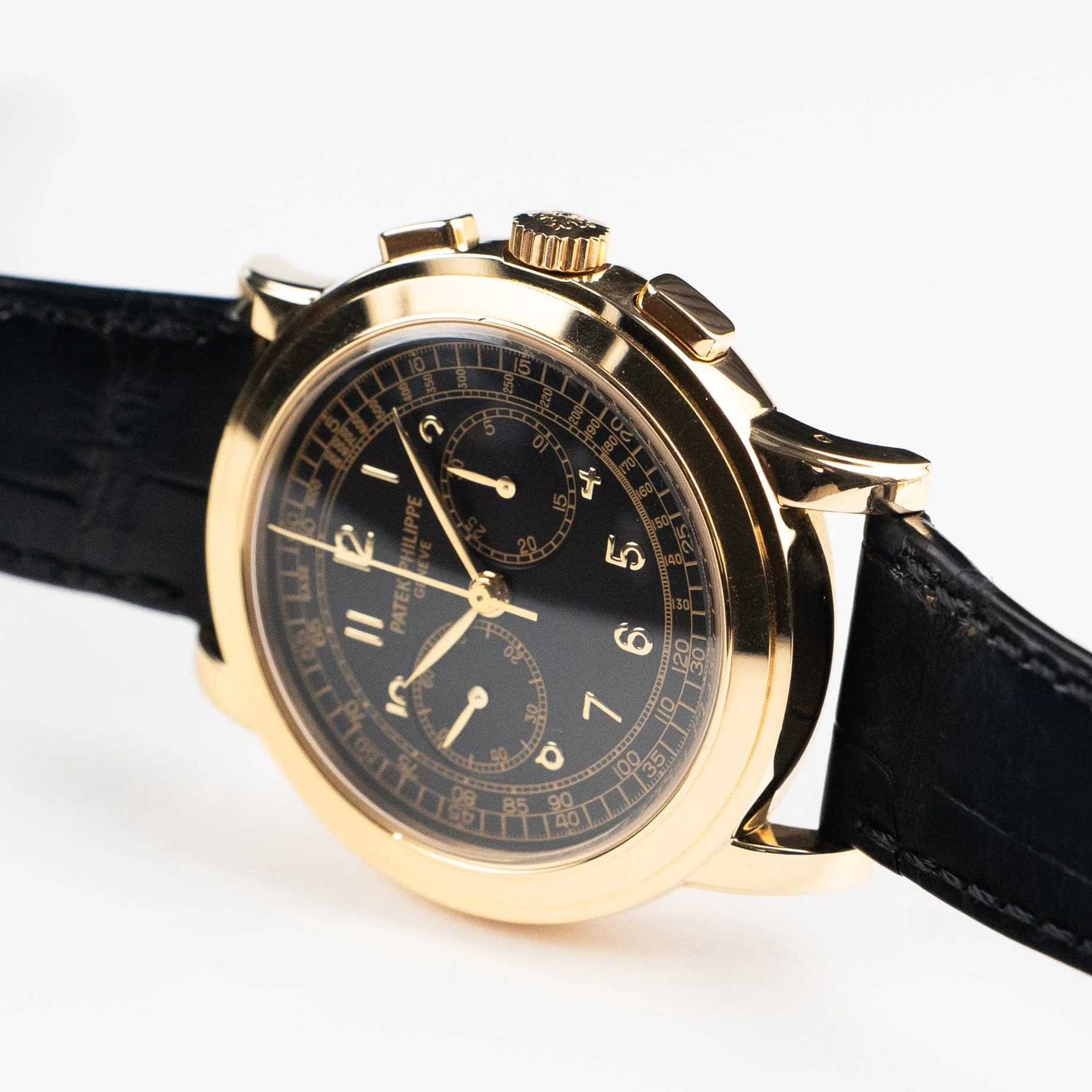 Complications Chronograph Yellow Gold Black Dial (2008) 3 Complications Chronograph Yellow Gold Black Dial (2008) - Image 3