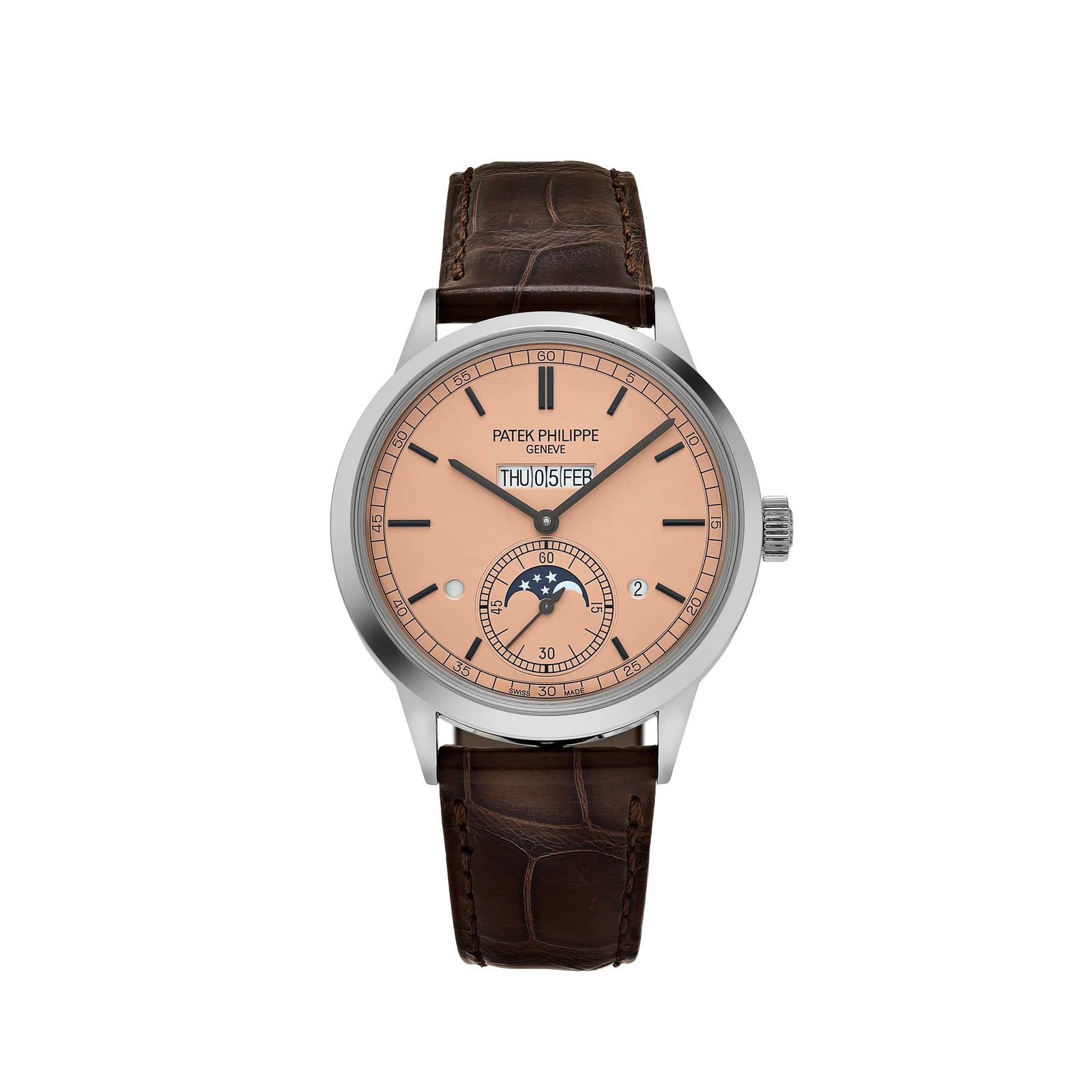 Grand Complications In-Line Perpetual Calendar Platinum Salmon Dial (2024)