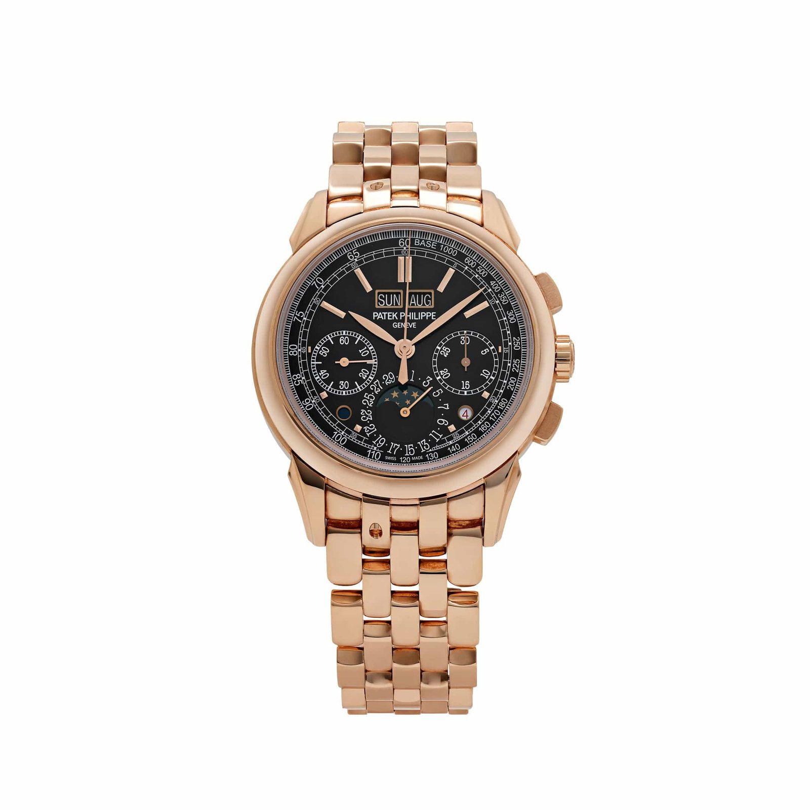 Grand Complications Chronograph Perpetual Calendar Rose Gold Black Dial (2021)