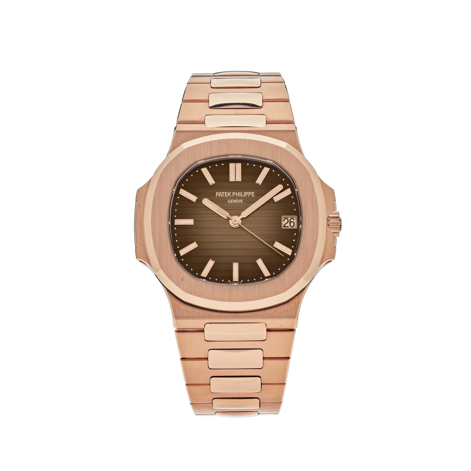 Nautilus Rose Gold Brown Dial (2018)