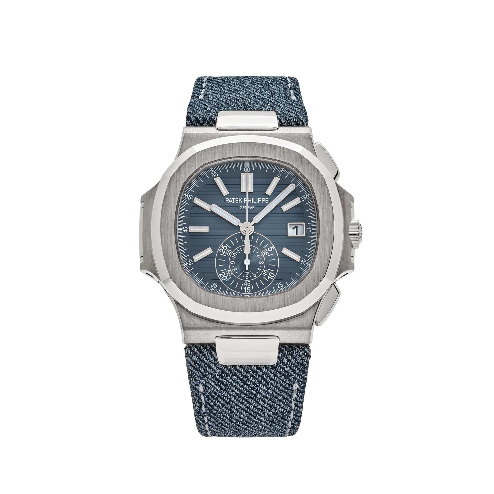 Nautilus 'Denim' Flyback Chronograph (2024)