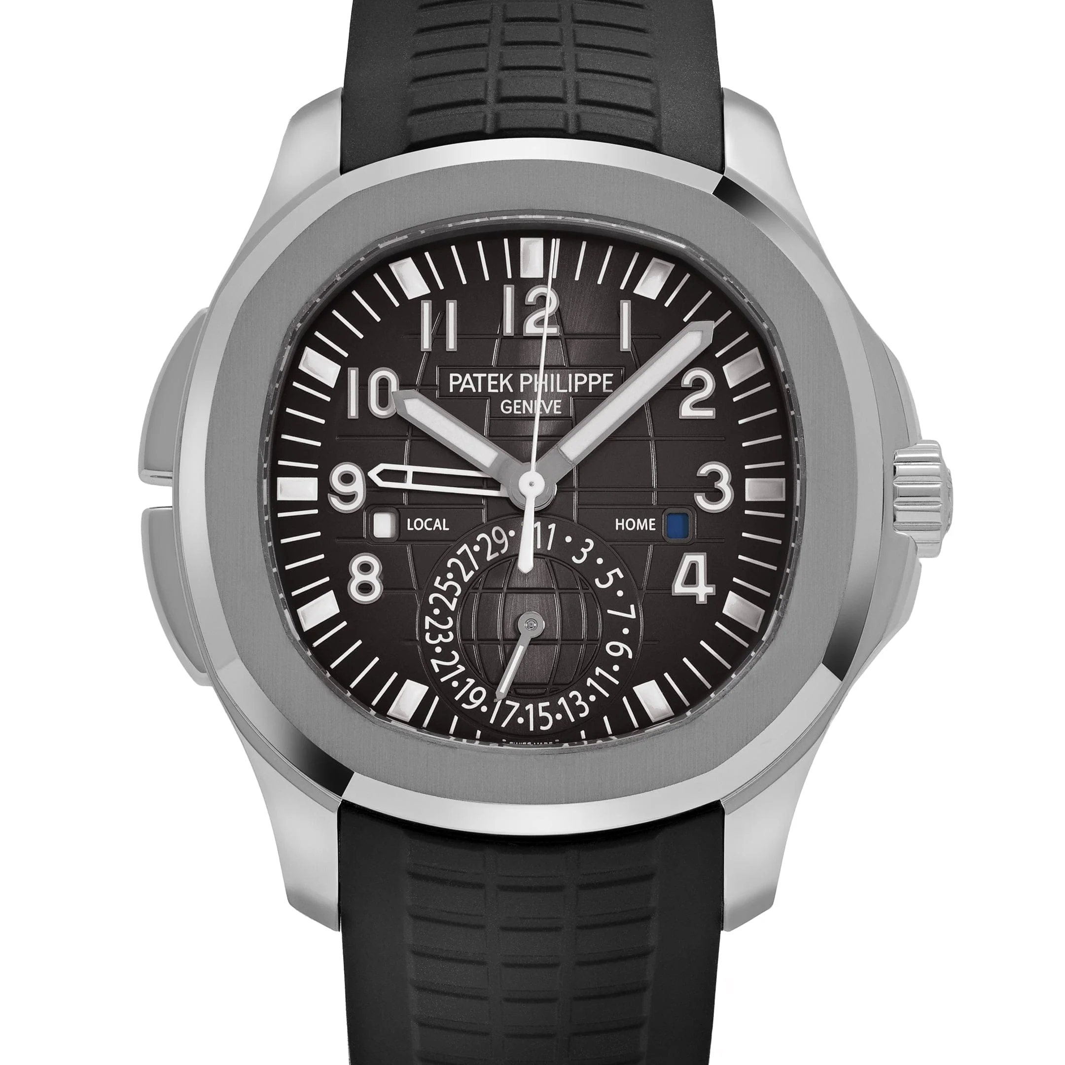 Aquanaut 'Travel Time' Stainless Steel Black Dial (2021) 6 Aquanaut 'Travel Time' Stainless Steel Black Dial (2021) - Image 6