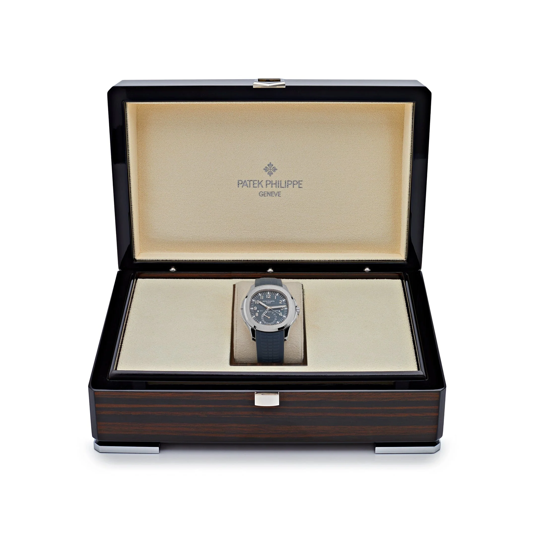 Aquanaut 'Travel Time' White Gold Blue-Gray Dial (2025) 2 Aquanaut 'Travel Time' White Gold Blue-Gray Dial (2025) - Image 2