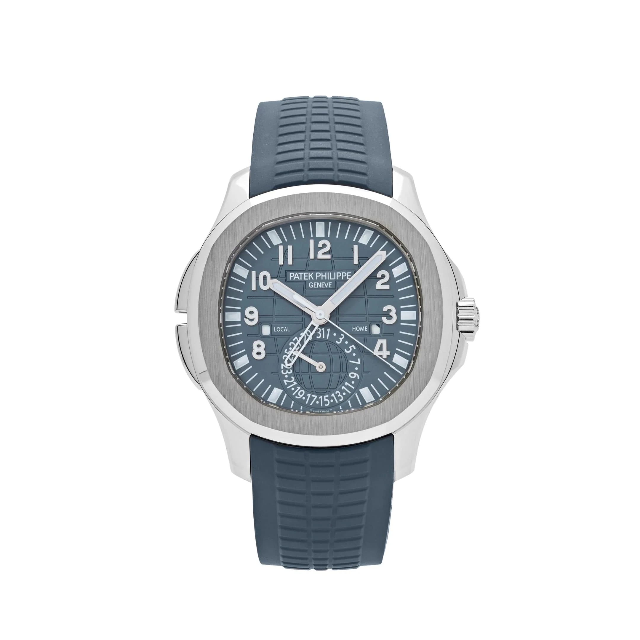 Aquanaut 'Travel Time' White Gold Blue-Gray Dial (2025)