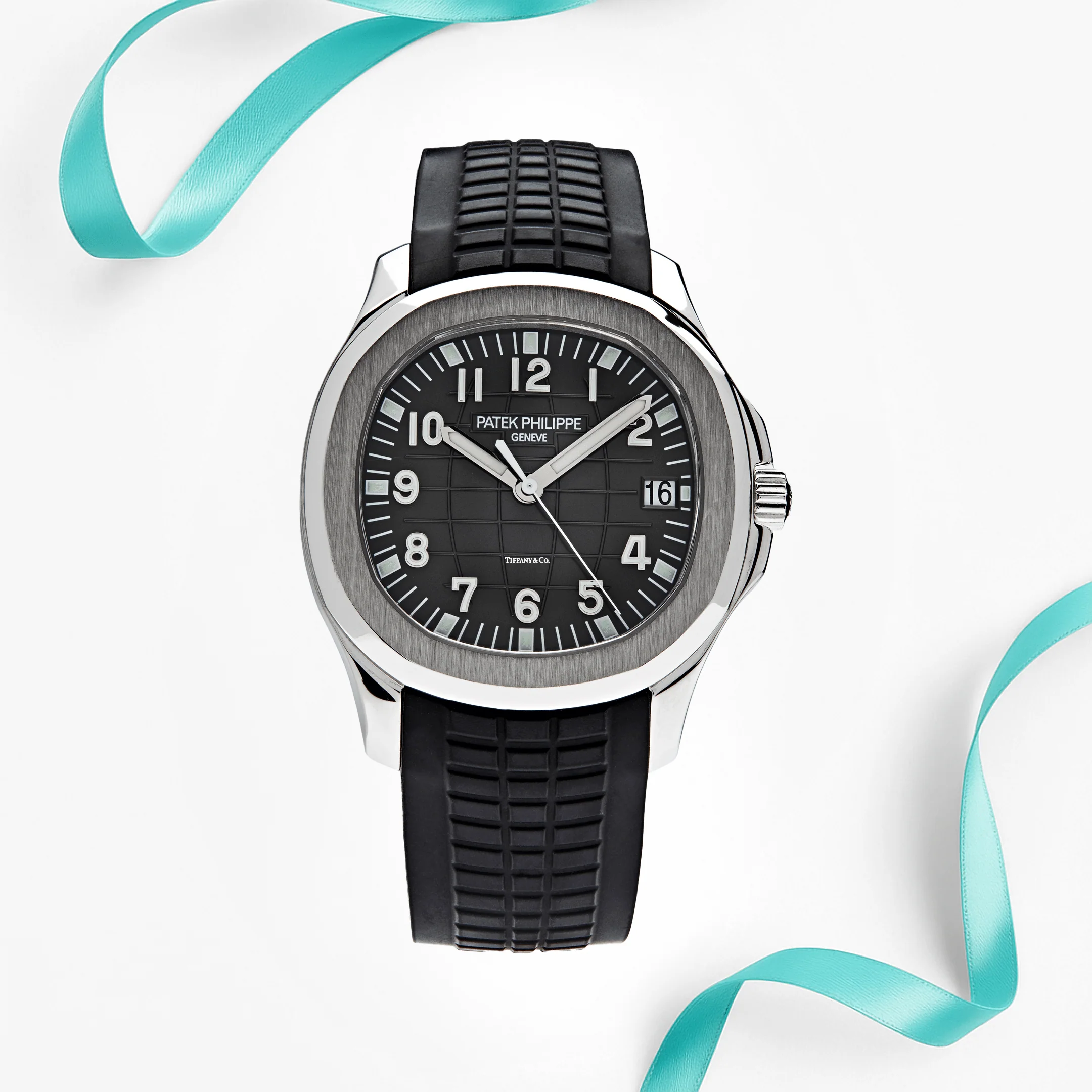 Aquanaut 'Tiffany & Co.' Stainless Steel Black Dial