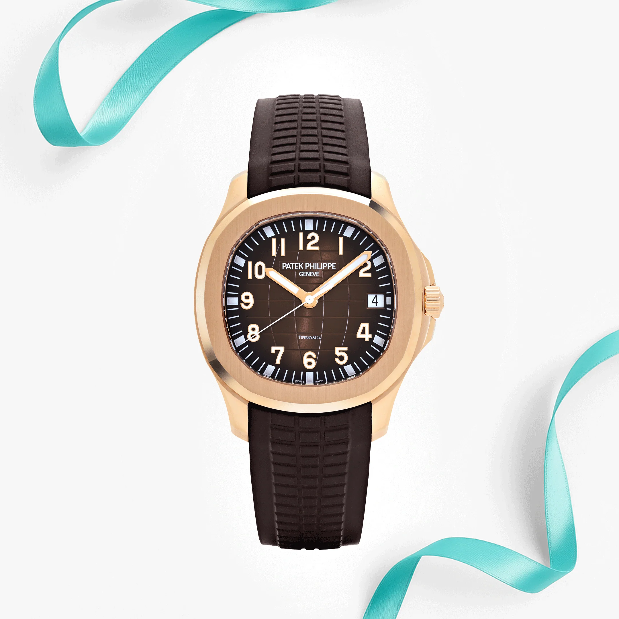 Aquanaut ‘Tiffany & Co.’ Rose Gold Brown Dial (2020)