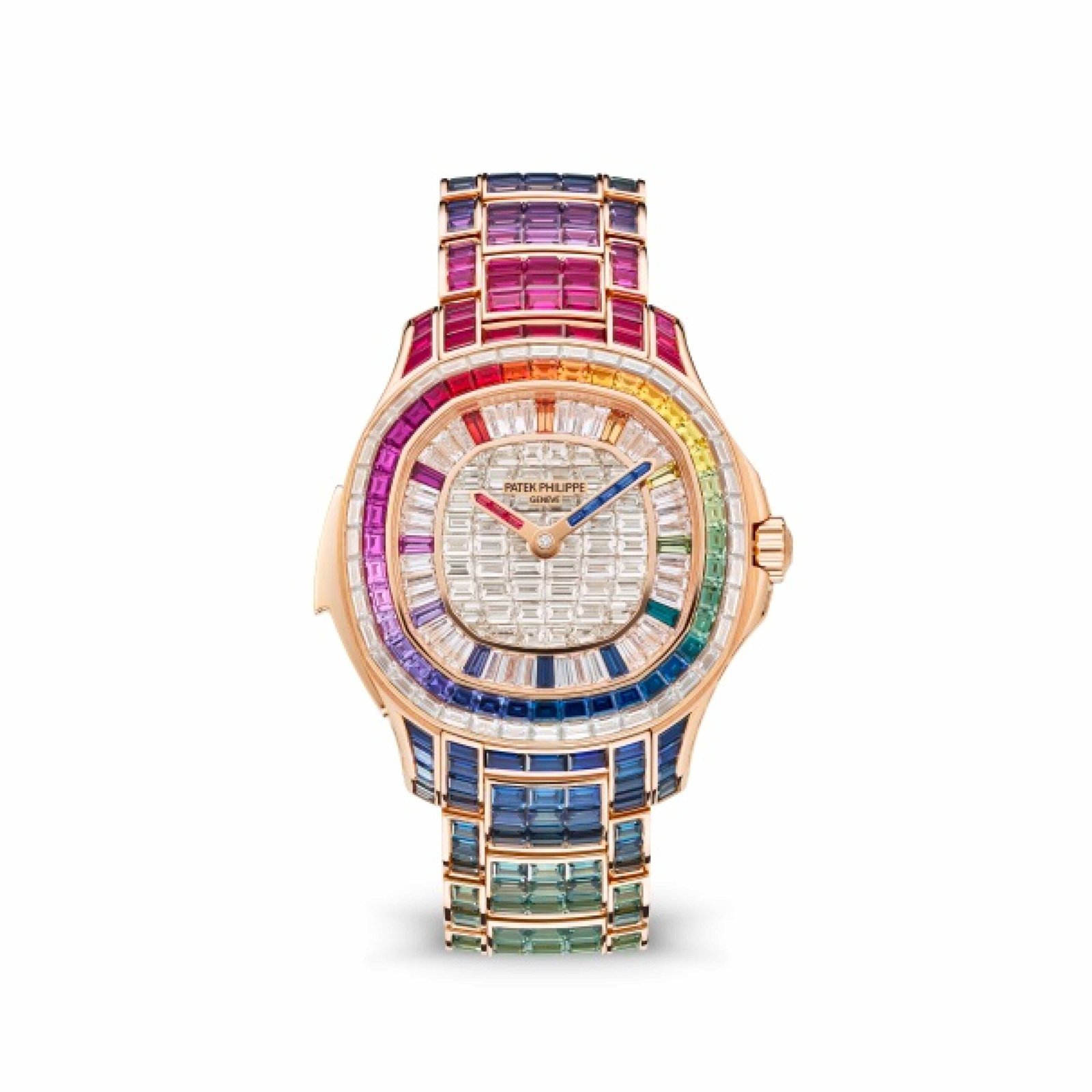 Aquanaut 'Haute Joaillerie' Rainbow Gemstones and Diamonds