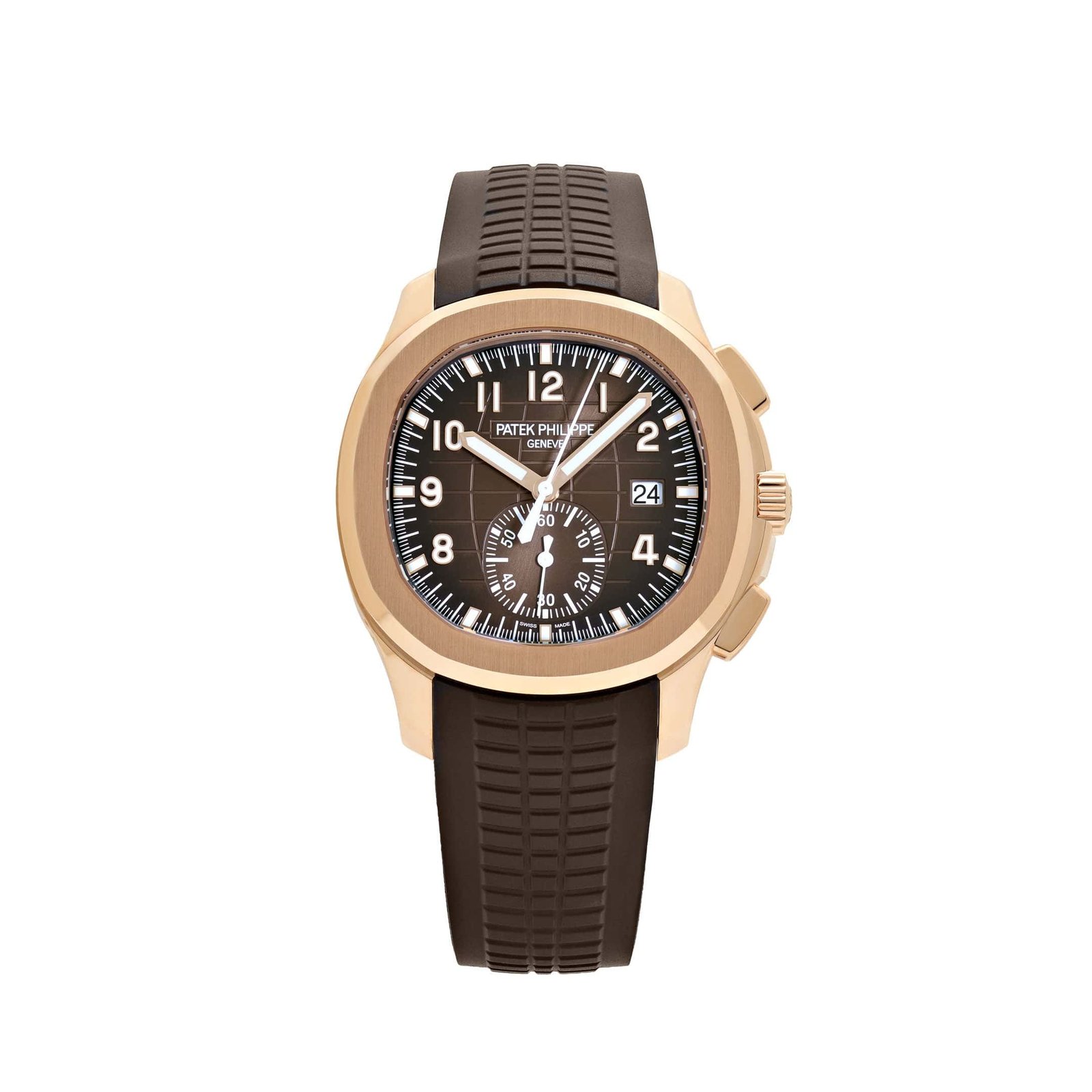 Aquanaut Chronograph Rose Gold Brown Dial
