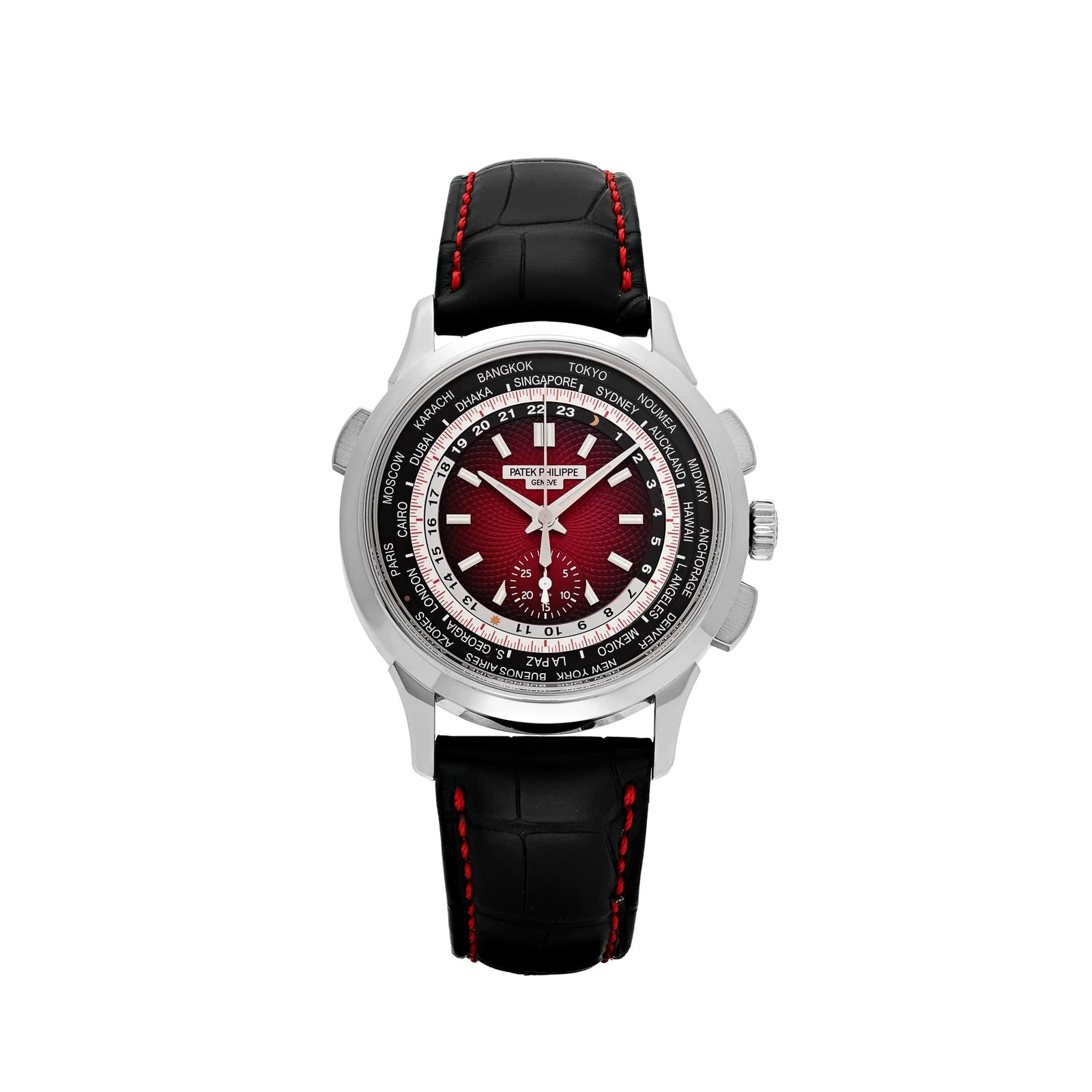 Complications ‘Singapore Edition’ World Time Flyback Chronograph White Gold Red Dial Limited Edition of 300 (2020)