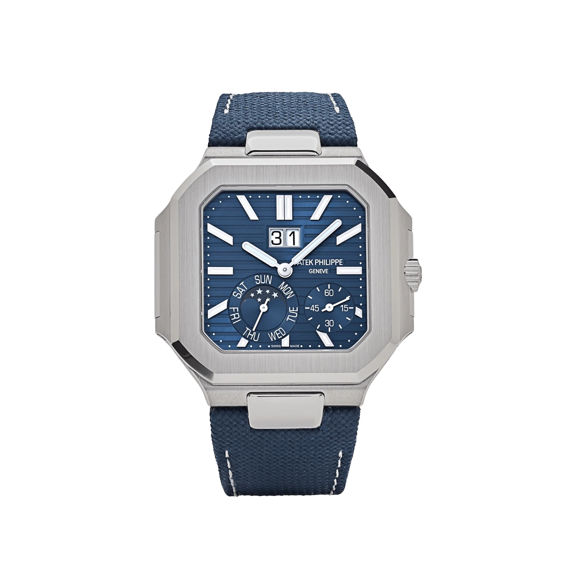 Cubitus Platinum Blue Dial Moon Phase (2025)