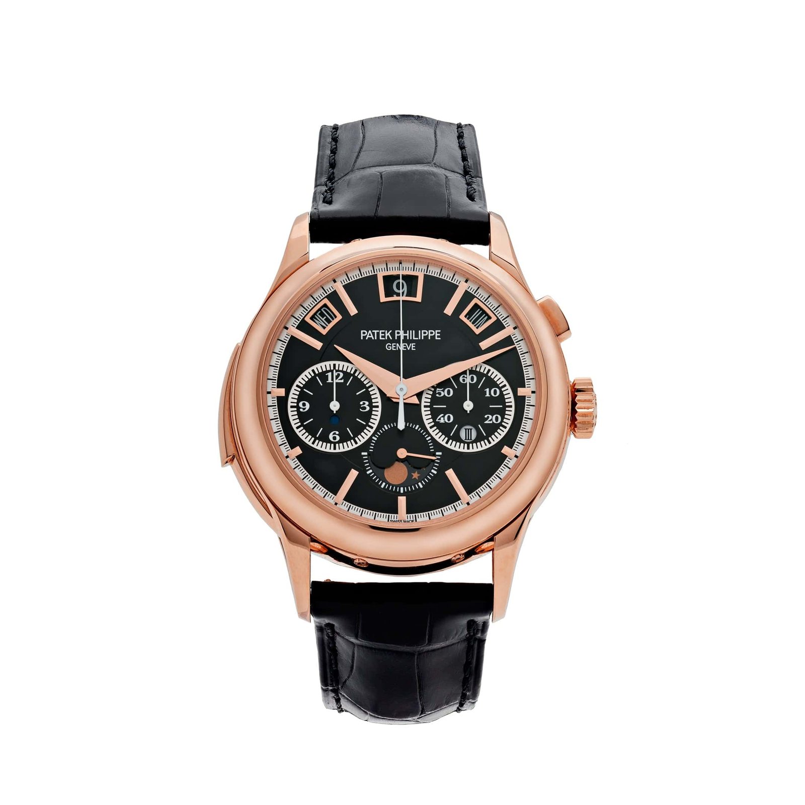 Grand Complications Minute Repeater Perpetual Calendar Rose Gold Black Dial