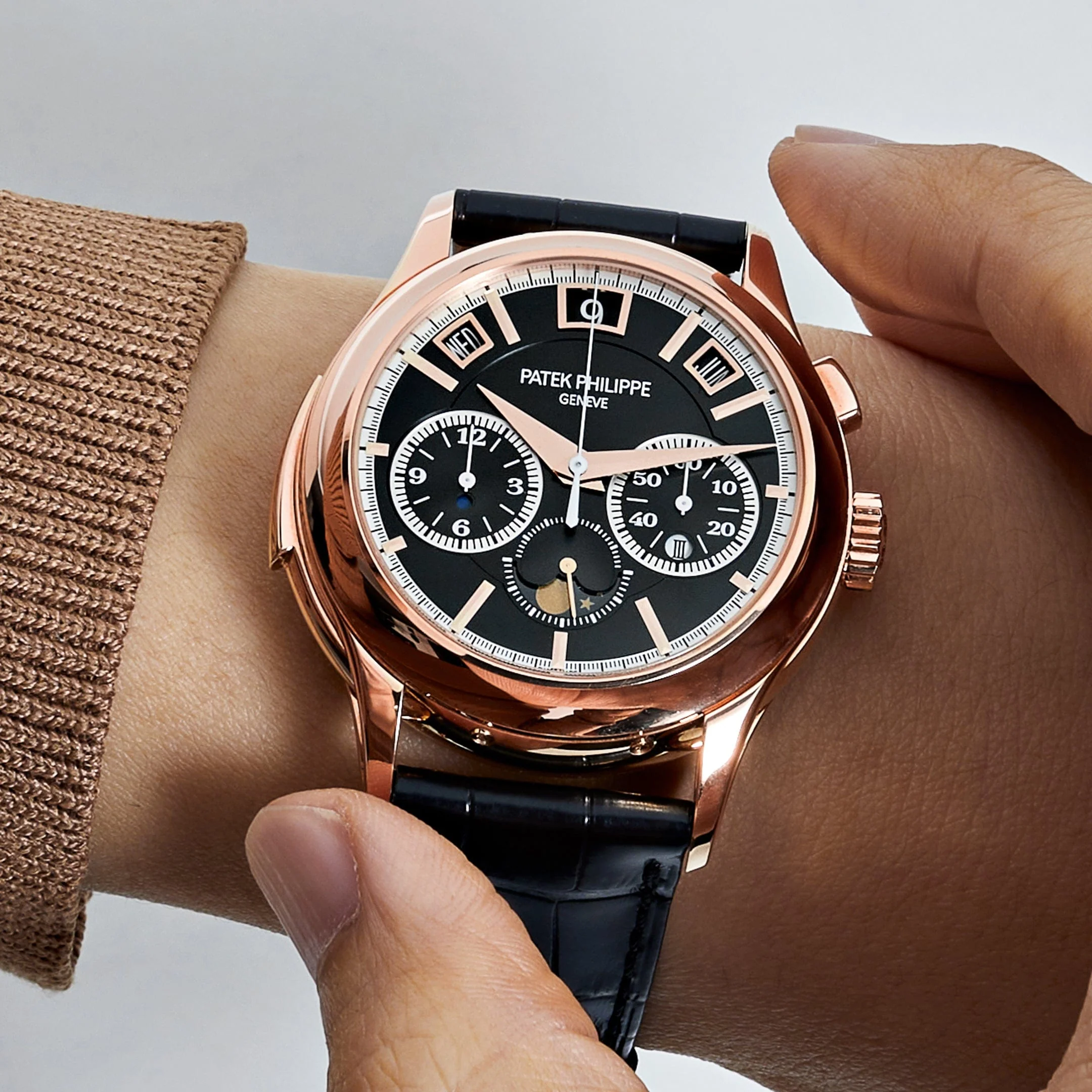 Grand Complications Minute Repeater Perpetual Calendar Rose Gold Black Dial 2 Grand Complications Minute Repeater Perpetual Calendar Rose Gold Black Dial - Image 2