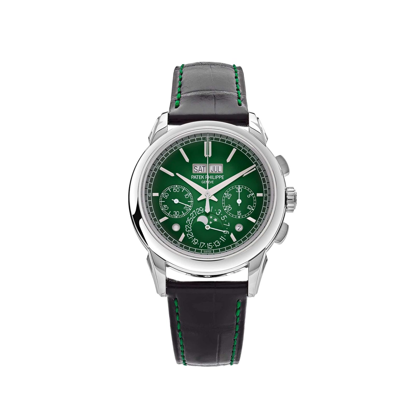 Grand Complications Perpetual Calendar Chronograph Platinum Green Dial (2025)