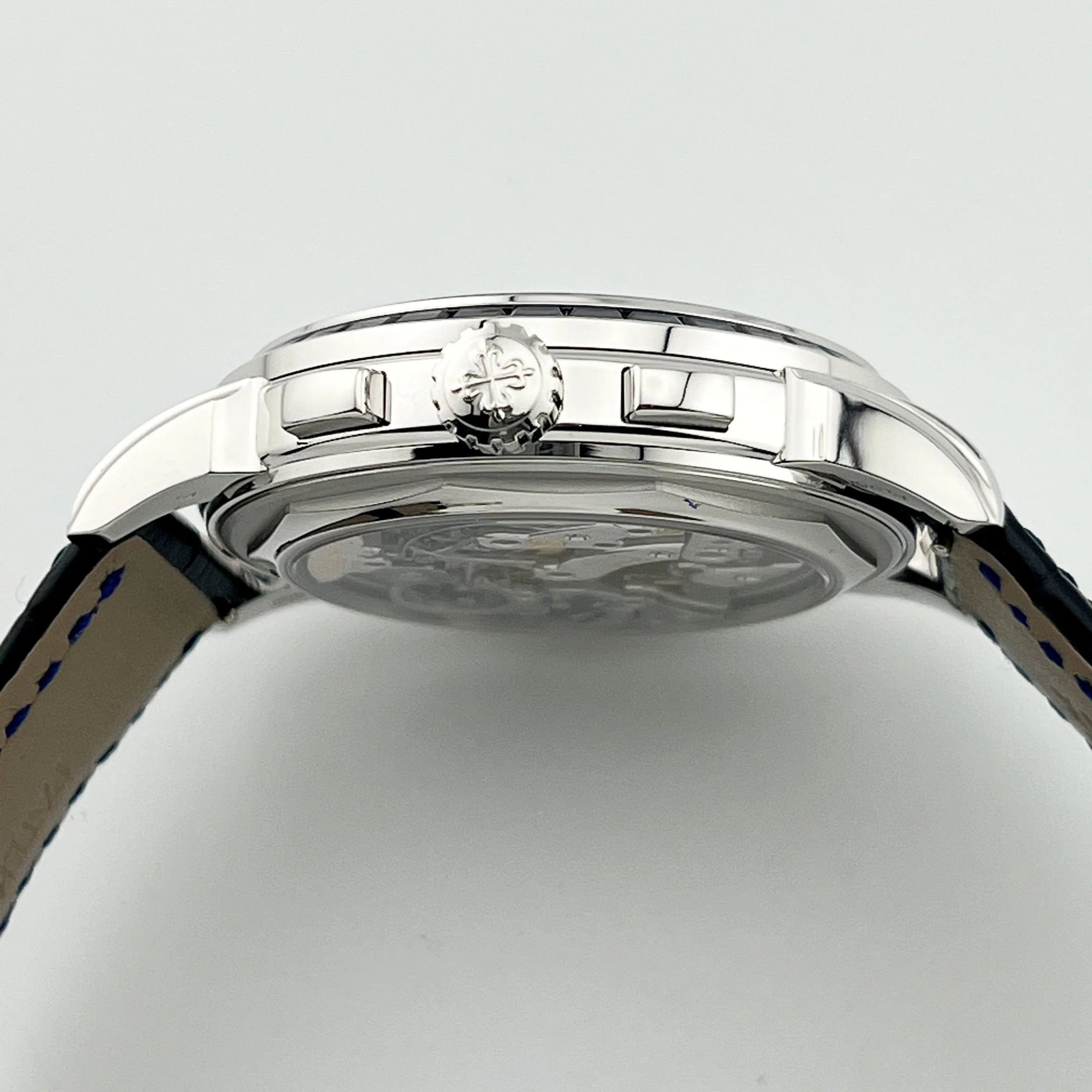 Grand Complications Perpetual Calendar Chronograph Platinum Baguette Sapphires 9 Grand Complications Perpetual Calendar Chronograph Platinum Baguette Sapphires - Image 9