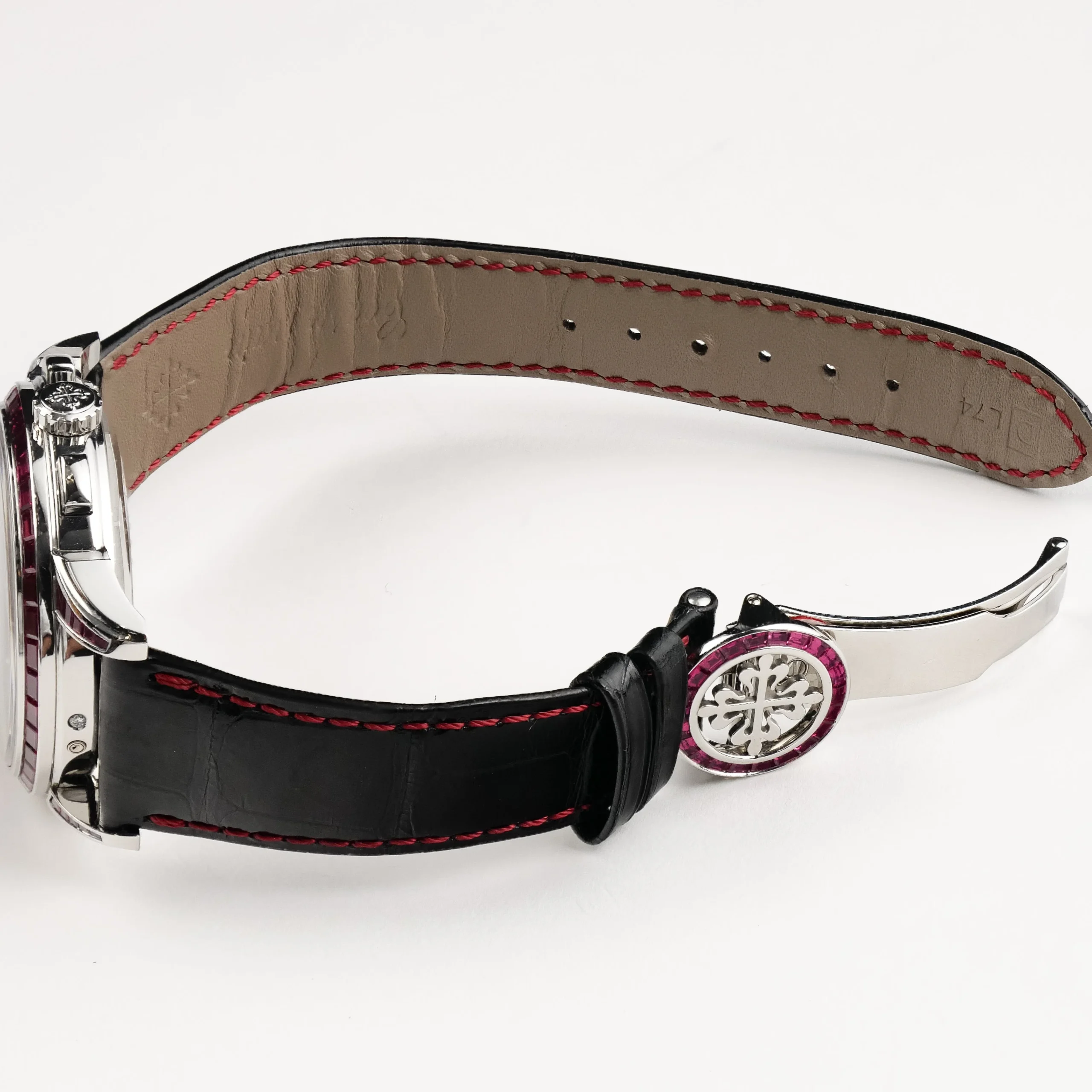 Grand Complications Perpetual Calendar Chronograph Platinum Baguette Rubies 8 Grand Complications Perpetual Calendar Chronograph Platinum Baguette Rubies - Image 8