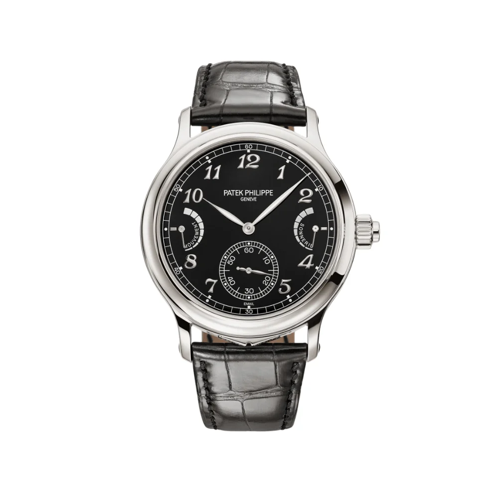 Grand Complications Grande Sonnerie and Petite Sonnerie Minute Repeater Platinum Black Dial
