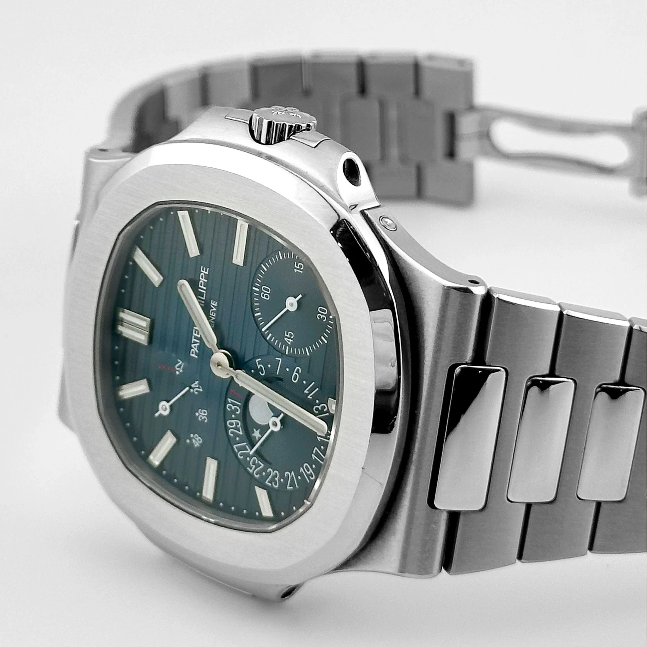 Nautilus Stainless Steel Blue Dial Moon Phases (2023) 10 Nautilus Stainless Steel Blue Dial Moon Phases (2023) - Image 10