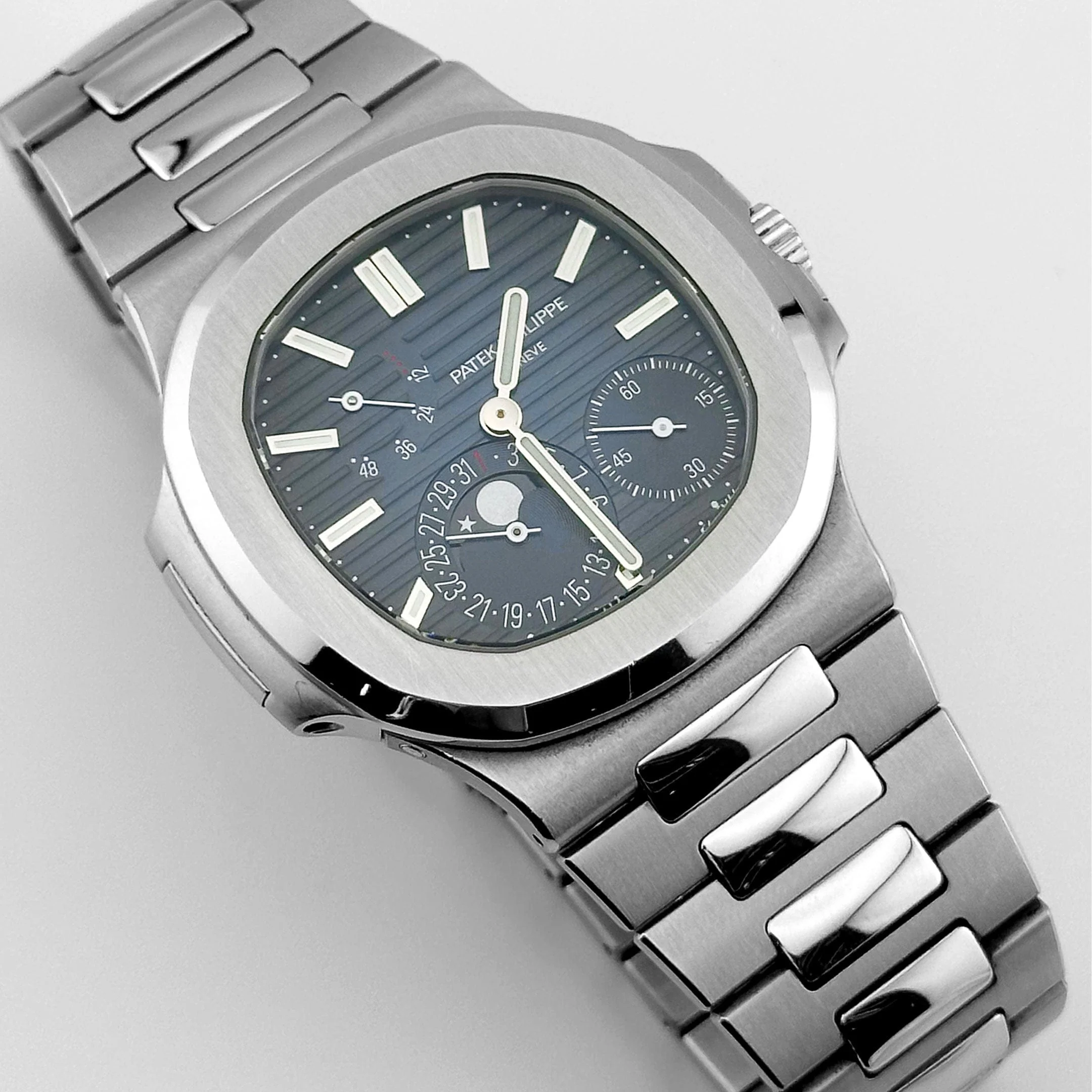 Nautilus Stainless Steel Blue Dial Moon Phases (2023) 11 Nautilus Stainless Steel Blue Dial Moon Phases (2023) - Image 11