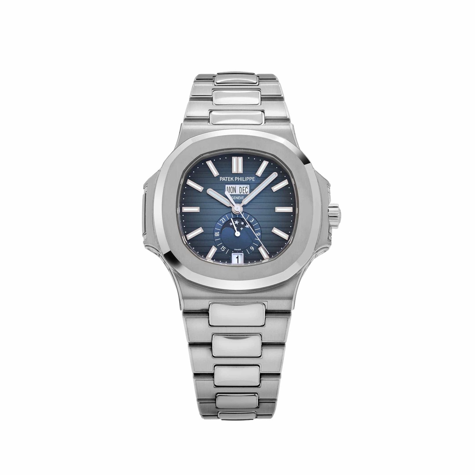 Nautilus Annual Calendar Stainless Steel Blue Dial (2022)