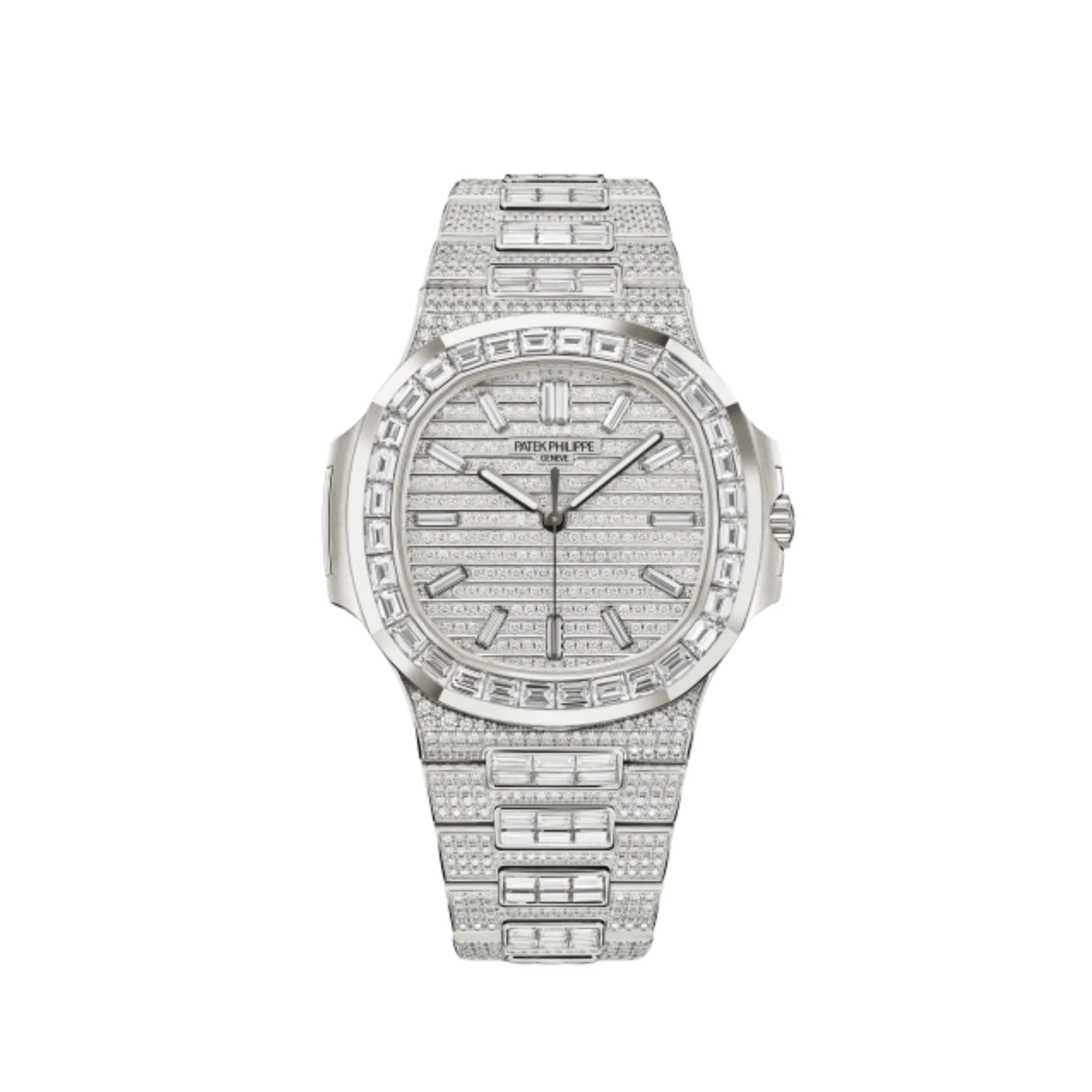 Nautilus White Gold Full Diamond (2025)