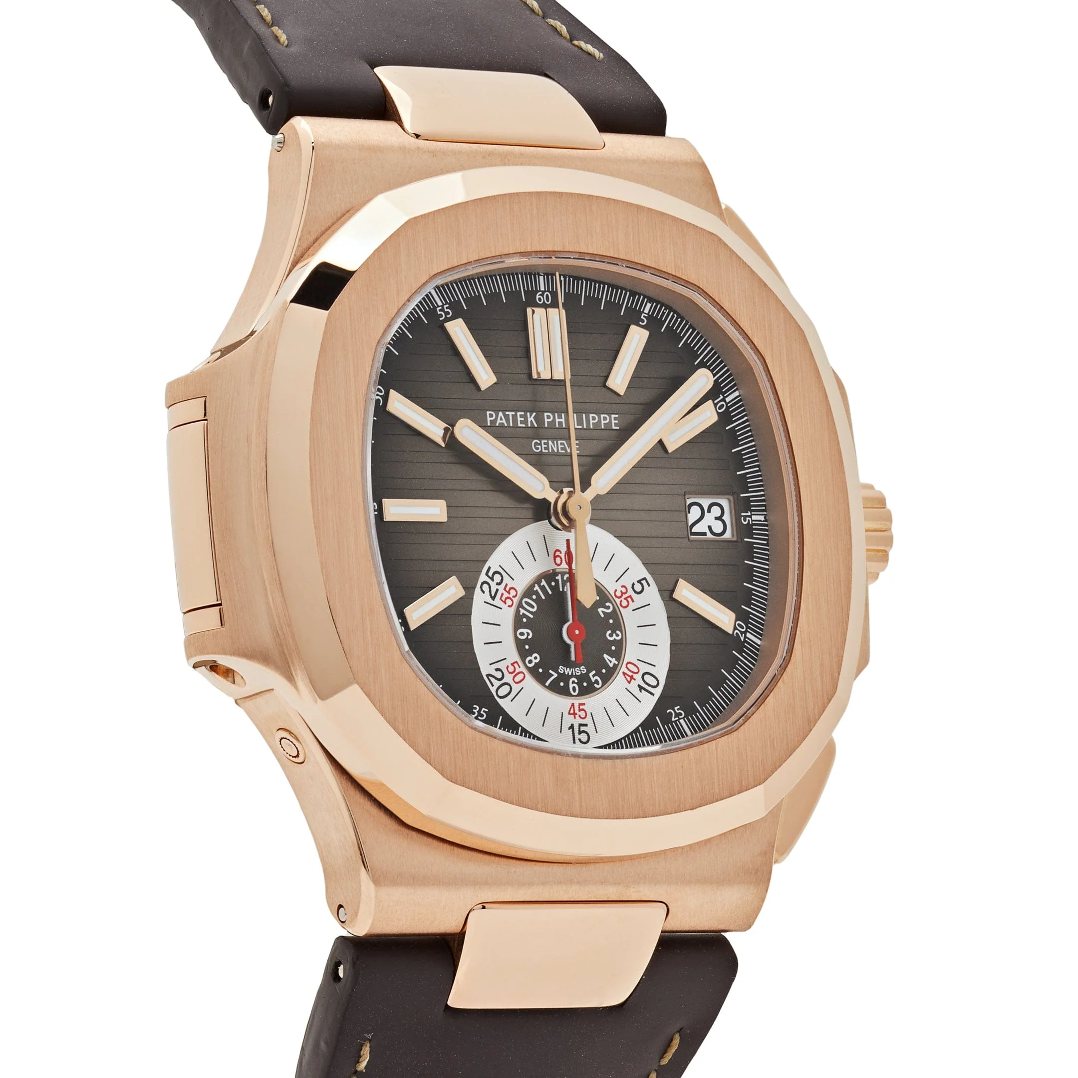 Nautilus Chronograph Rose Gold Brown Dial (2020) 6 Nautilus Chronograph Rose Gold Brown Dial (2020) - Image 6