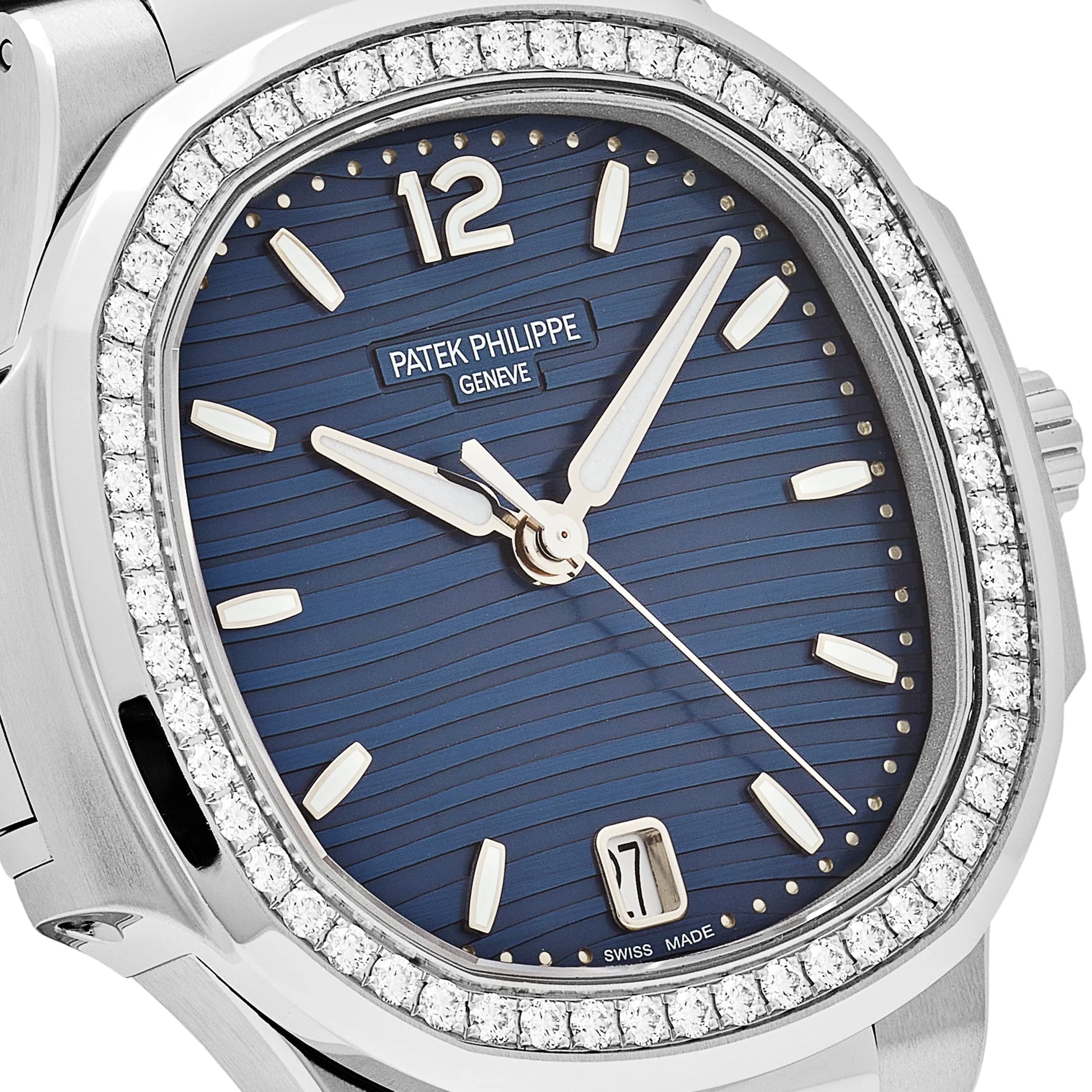 Nautilus 'Ladies' Blue Dial Diamond Bezel (2025) 7 Nautilus 'Ladies' Blue Dial Diamond Bezel (2025) - Image 7