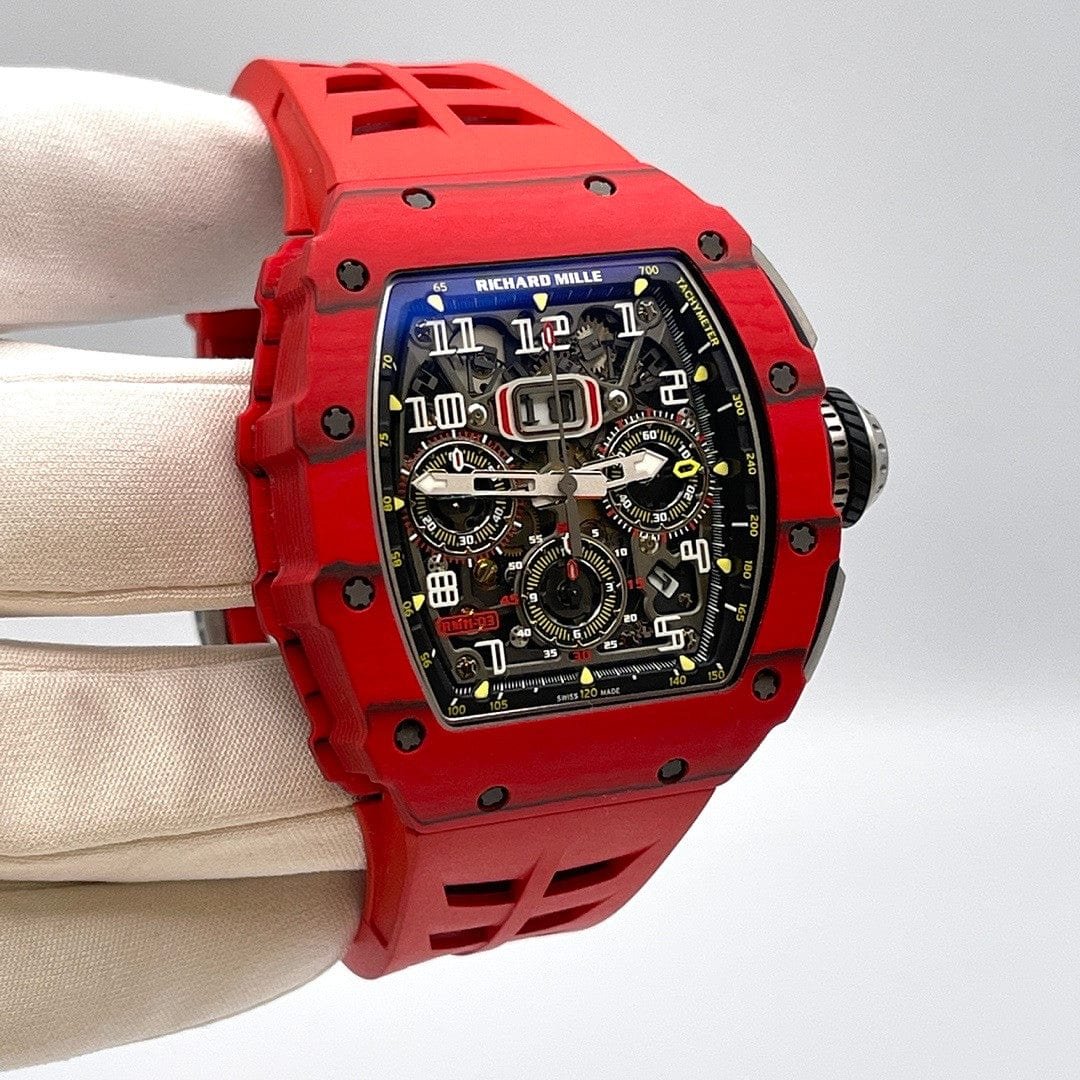 RM 11-03 Automatic Flyback Chronograph Red Quartz TPT Titanium 4 RM 11-03 Automatic Flyback Chronograph Red Quartz TPT Titanium - Image 4