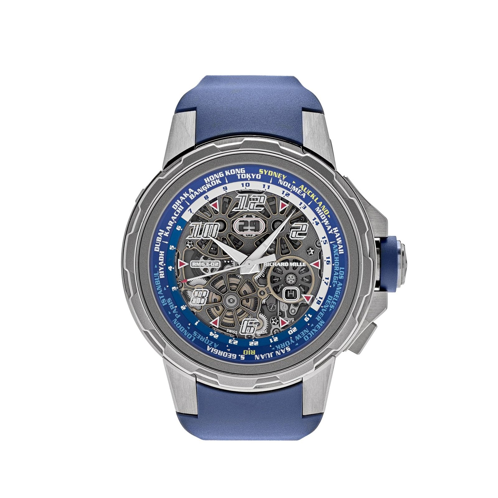 RM 63-02 Automatic Worldtimer Titanium