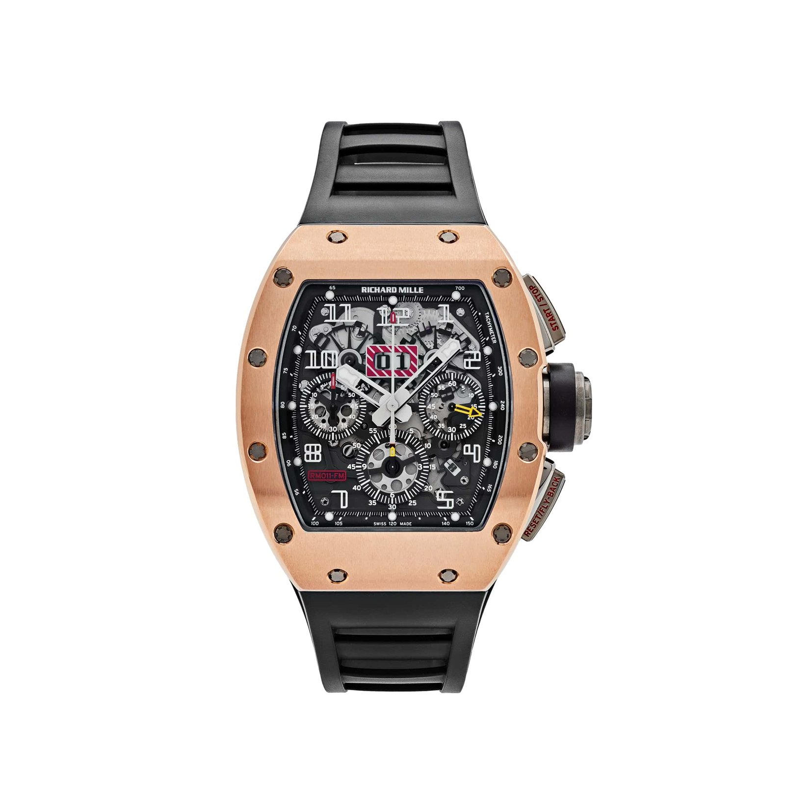 RM 011 Felipe Massa Chronograph Rose Gold