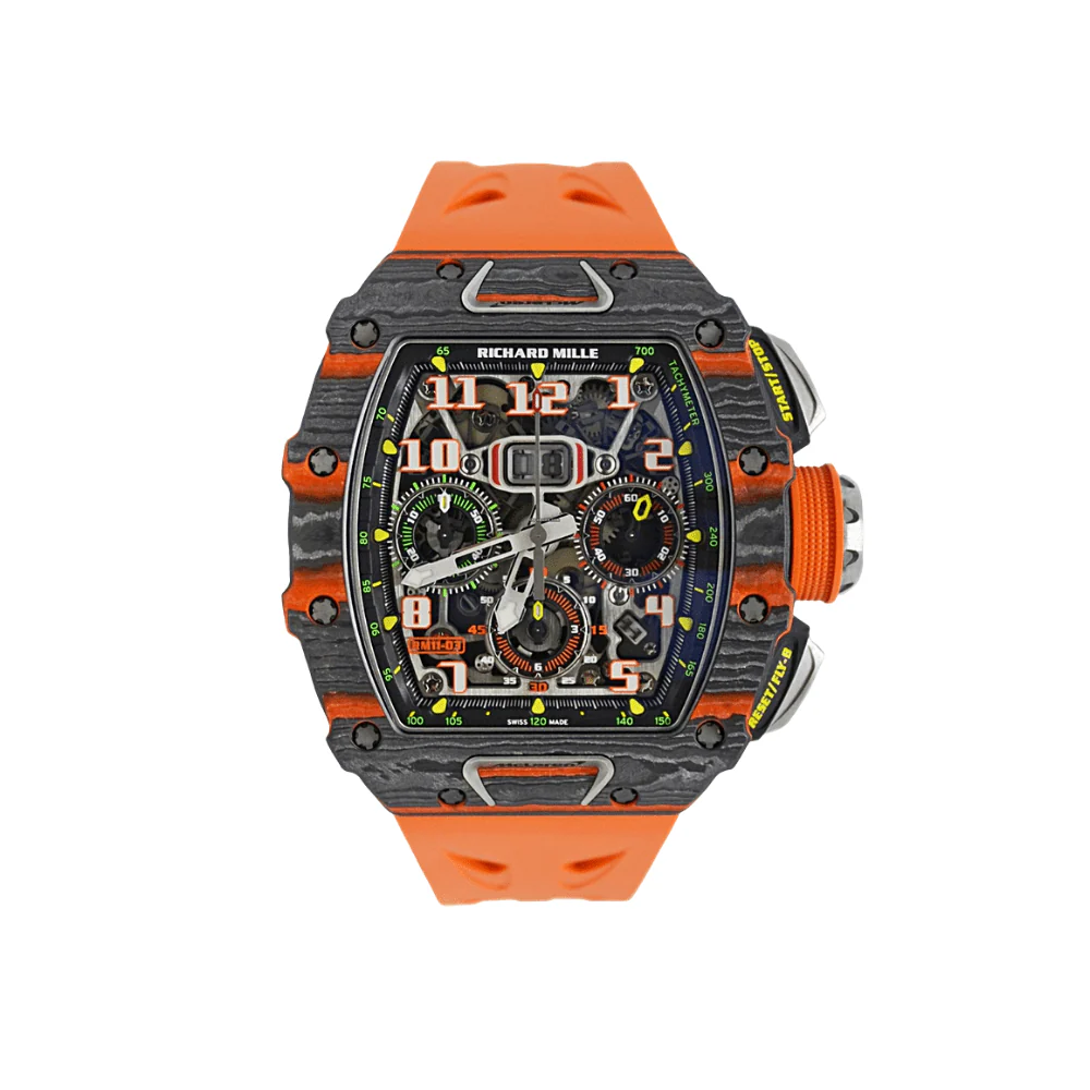 RM 11-03 'McLaren' Carbon Orange Quartz TPT Limited Edition of 500
