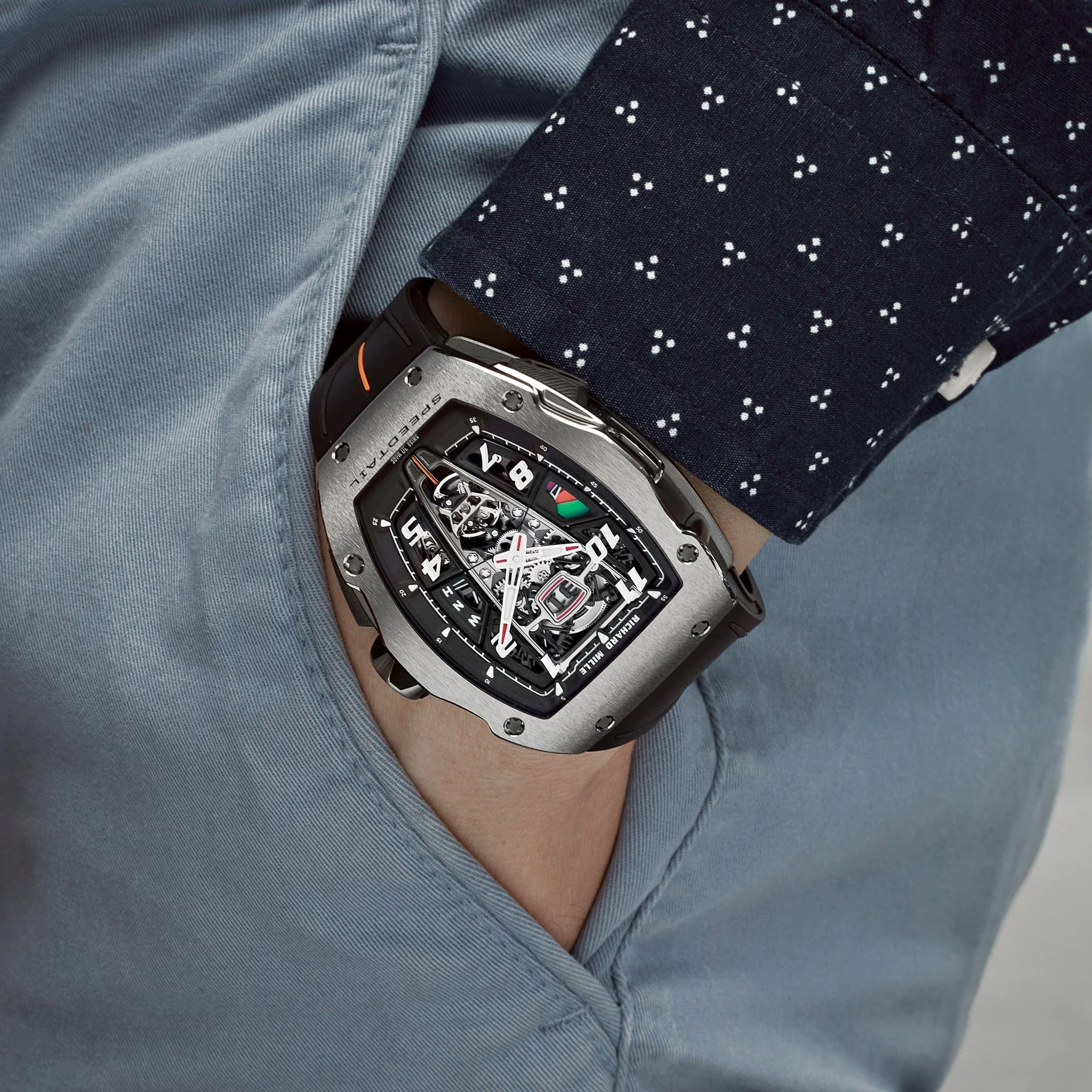 RM 40-01 McLaren Speedtail Automatic Tourbillon Limited Edition of 106 2 RM 40-01 McLaren Speedtail Automatic Tourbillon Limited Edition of 106 - Image 2